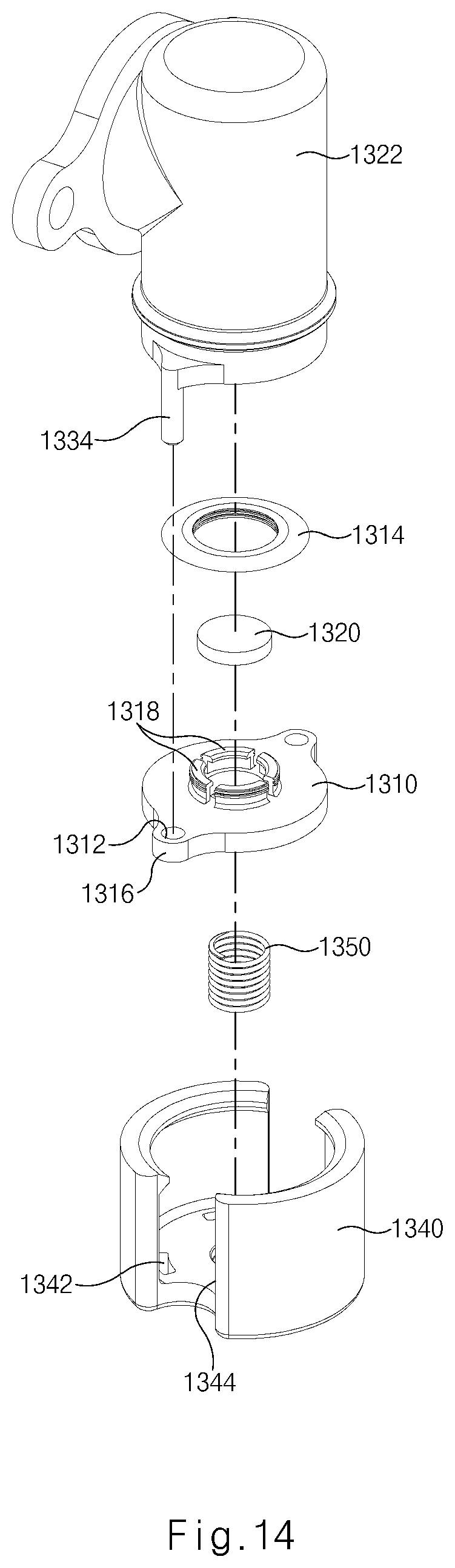 Patent US12614741 Figure 14 – Fuel cell system and condensate water storage device