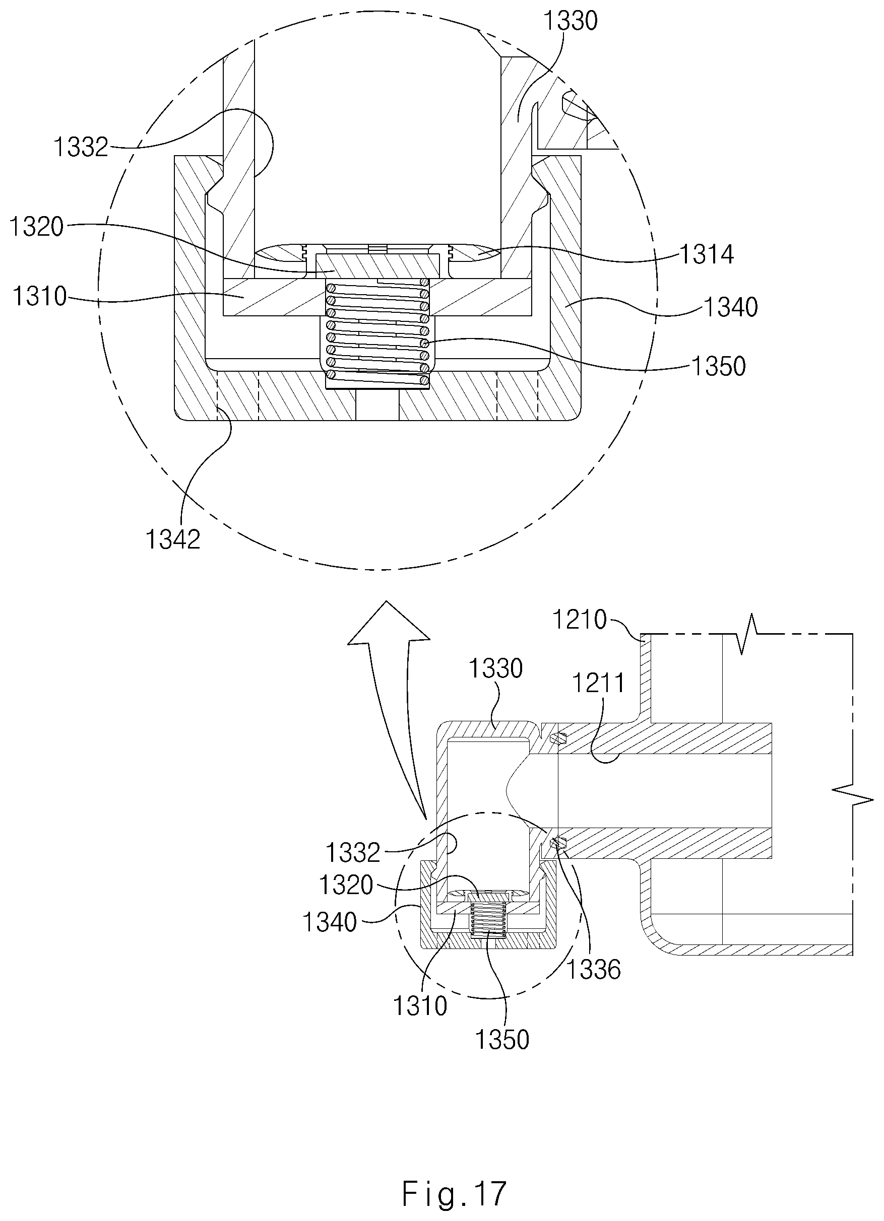 Patent US12614741 Figure 17 – Fuel cell system and condensate water storage device