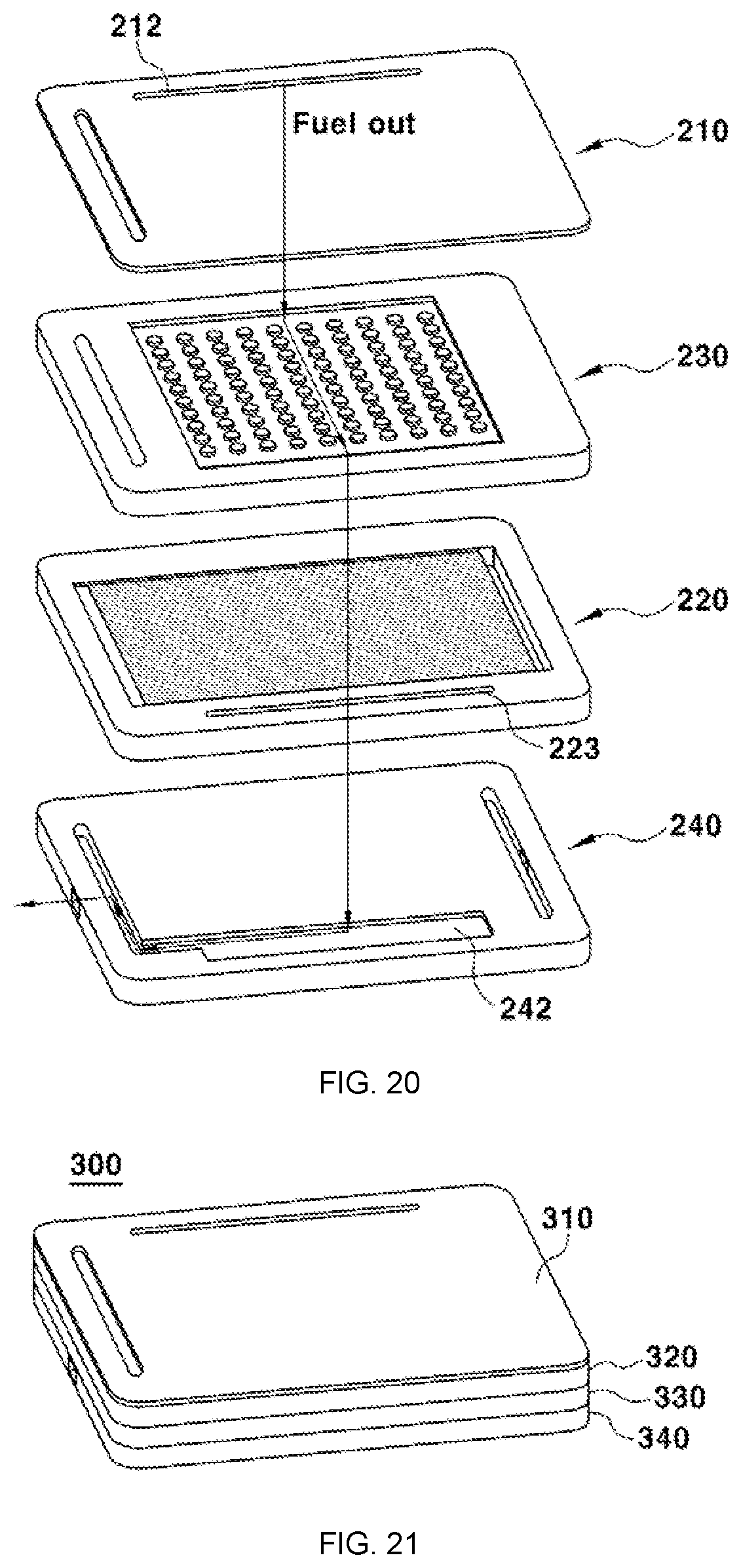 Patent US12614747 Figure 11 – Fuel cell manifold and fuel cell stack including the same