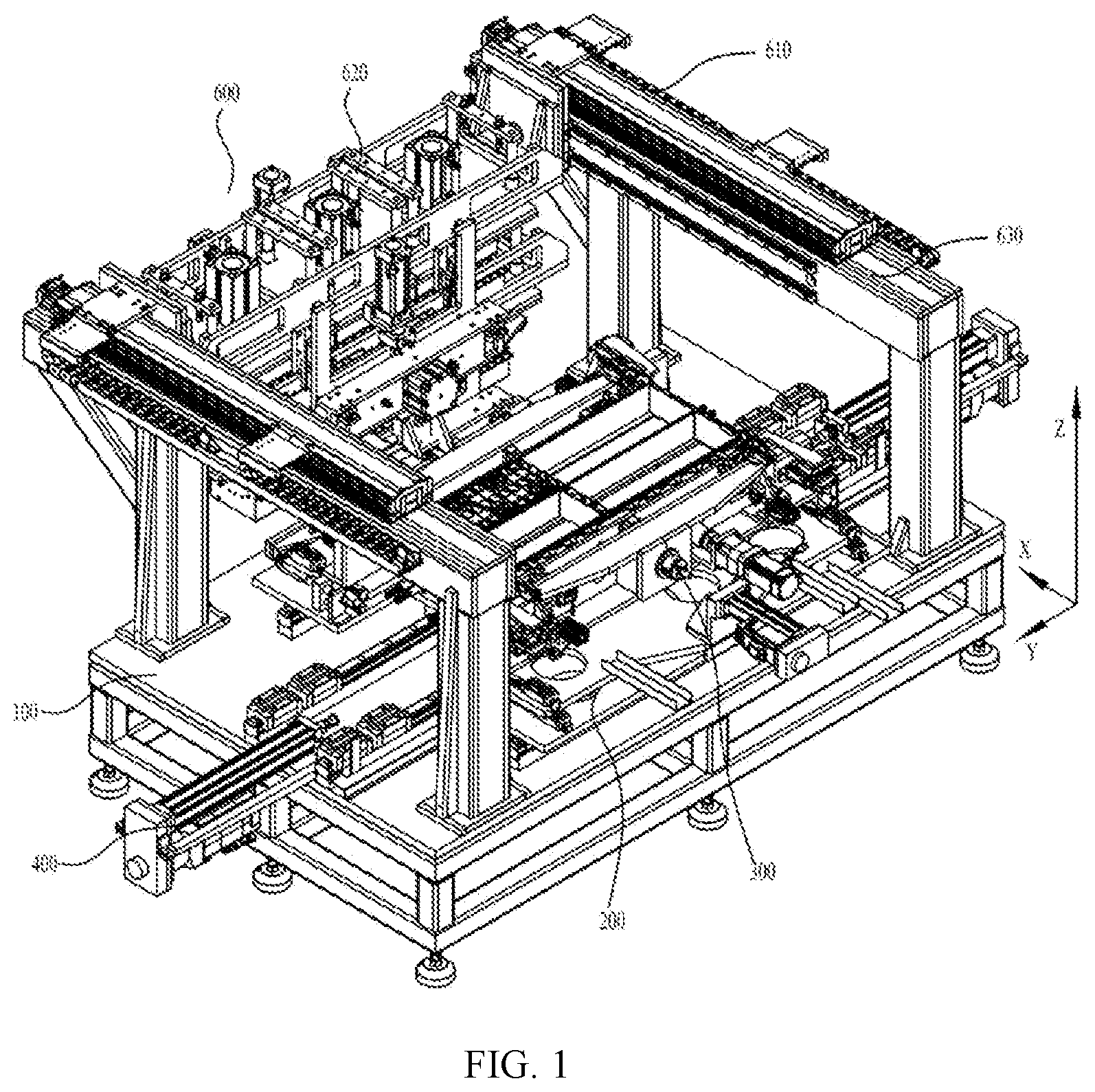 Patent US12614748 Figure 1 – Assembling apparatus