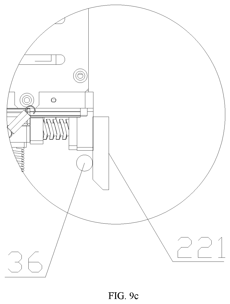 Patent US12614750 Figure 10 – Pressing mechanism with variable distance position and equal dividing for charging and discharging of the square battery