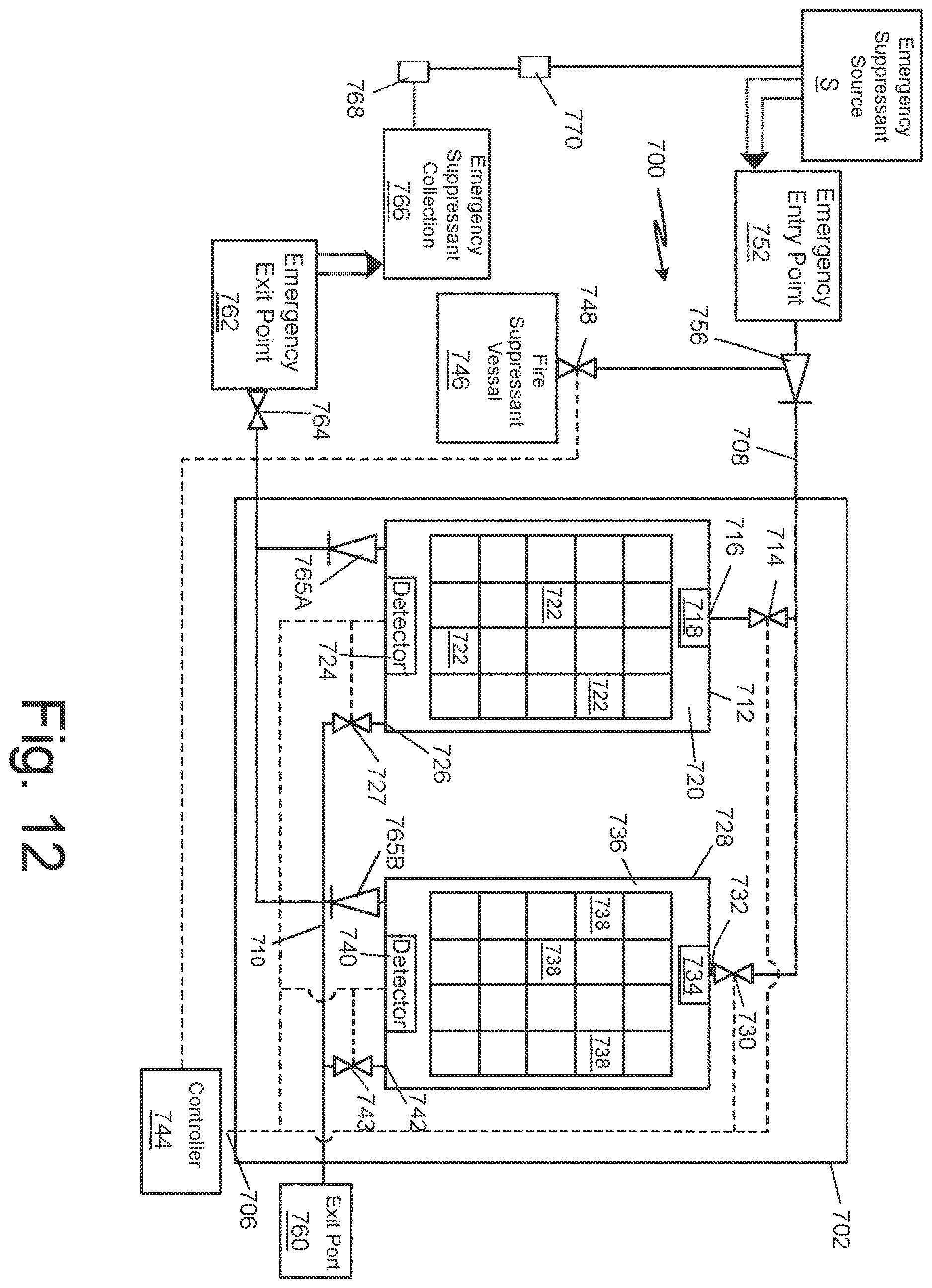 Patent US12614768 Figure 13 – Battery outgassing detector