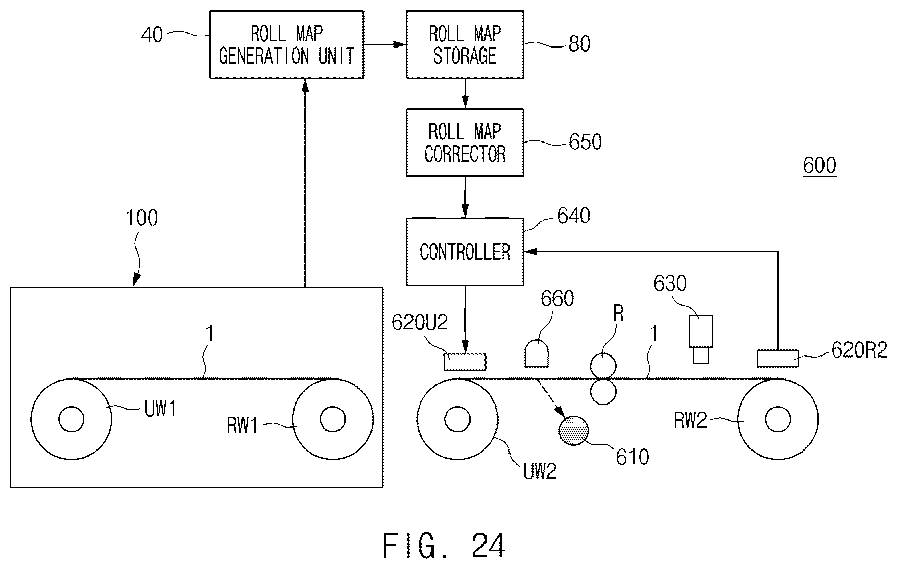 Patent US12614769 Figure 18 – Systems and methods for generating roll map and manufacturing battery using roll map