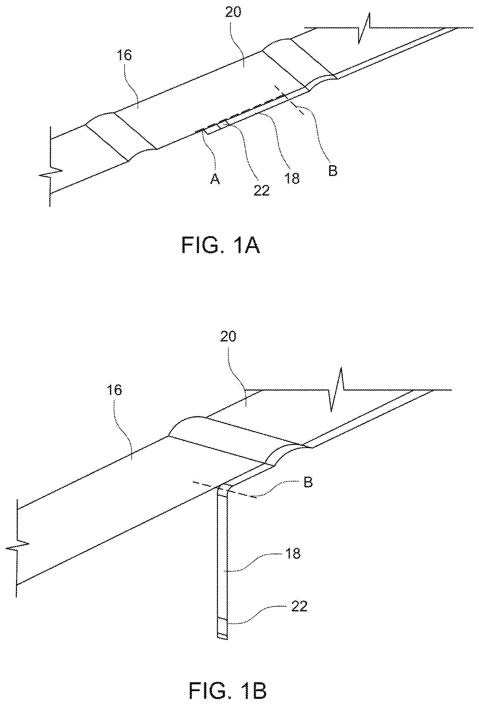 Patent US12614772 Figure 1 – Battery system comprising cylindrical cells and a temperature sensor and method of installing the same