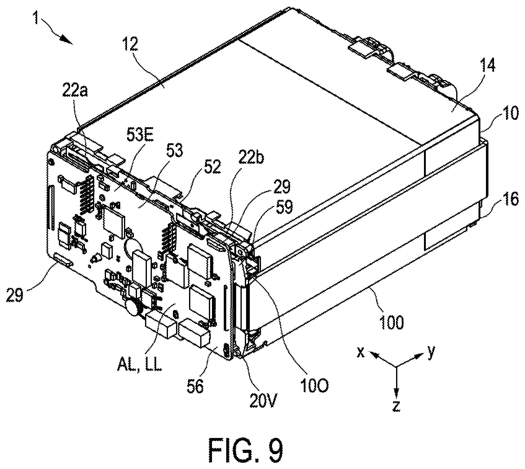 Patent US12614775 Figure 8 – Battery pack, treatment system and method for the production of a battery pack