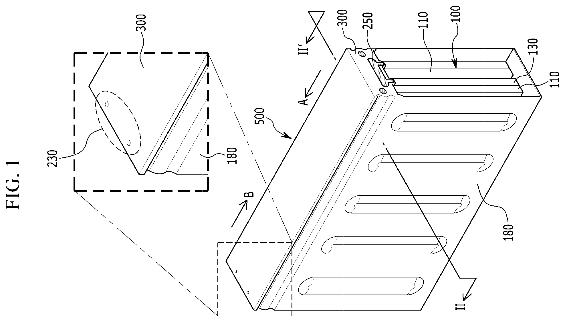 Patent US12614780 Figure 1 – Battery module and battery pack including the same