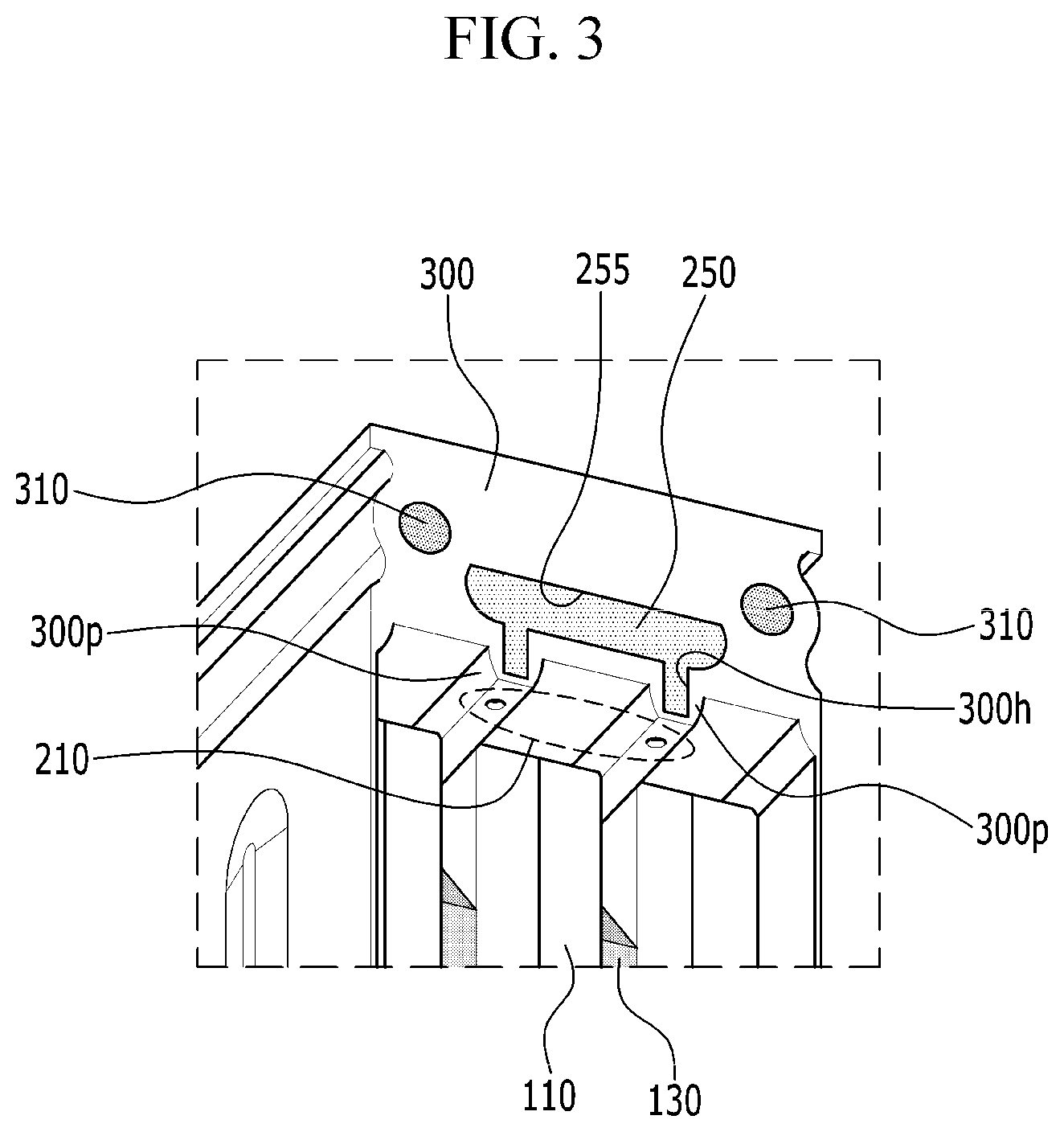 Patent US12614780 Figure 3 – Battery module and battery pack including the same