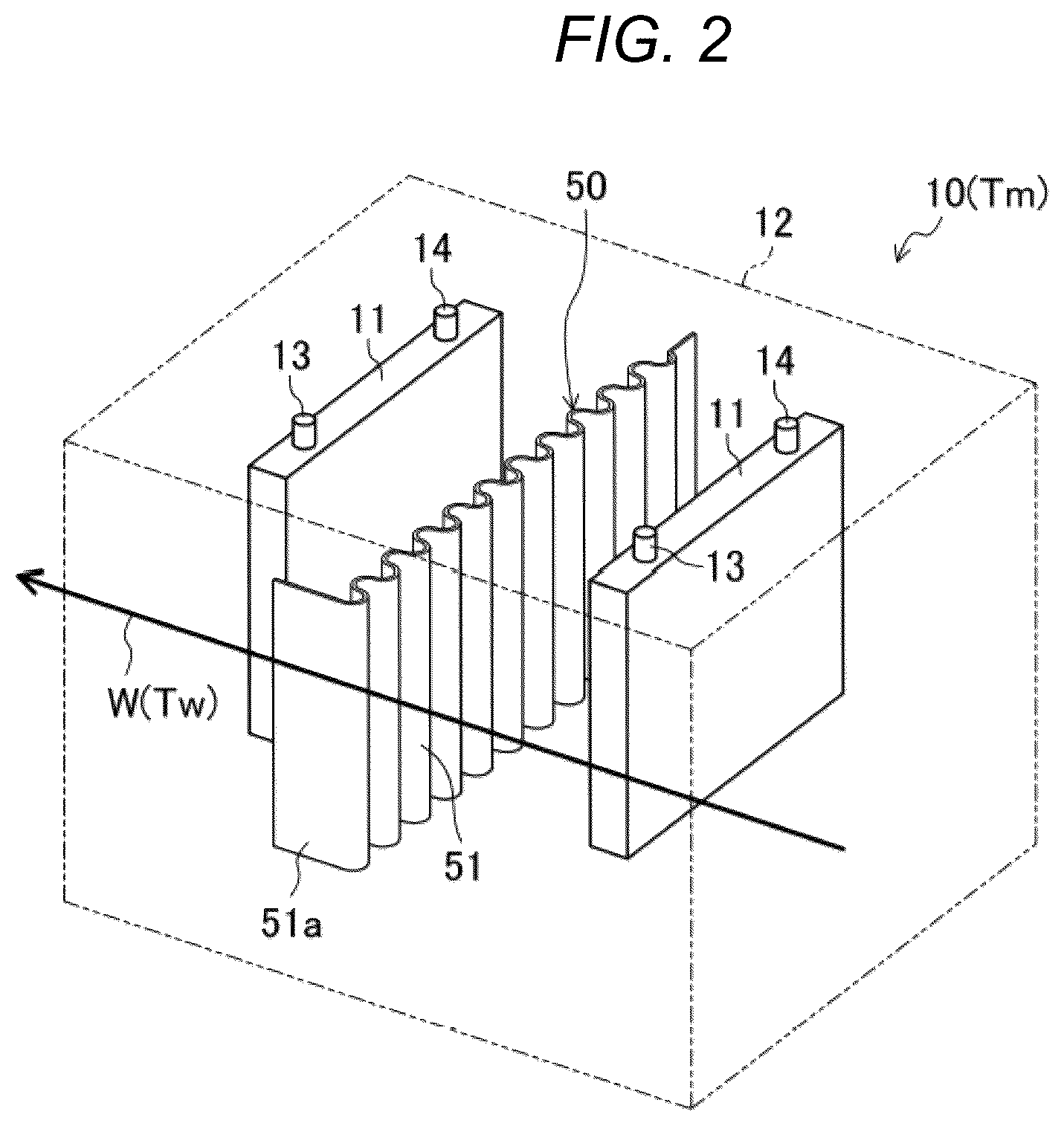 Patent US12614782 Figure 2 – Battery unit temperature management device