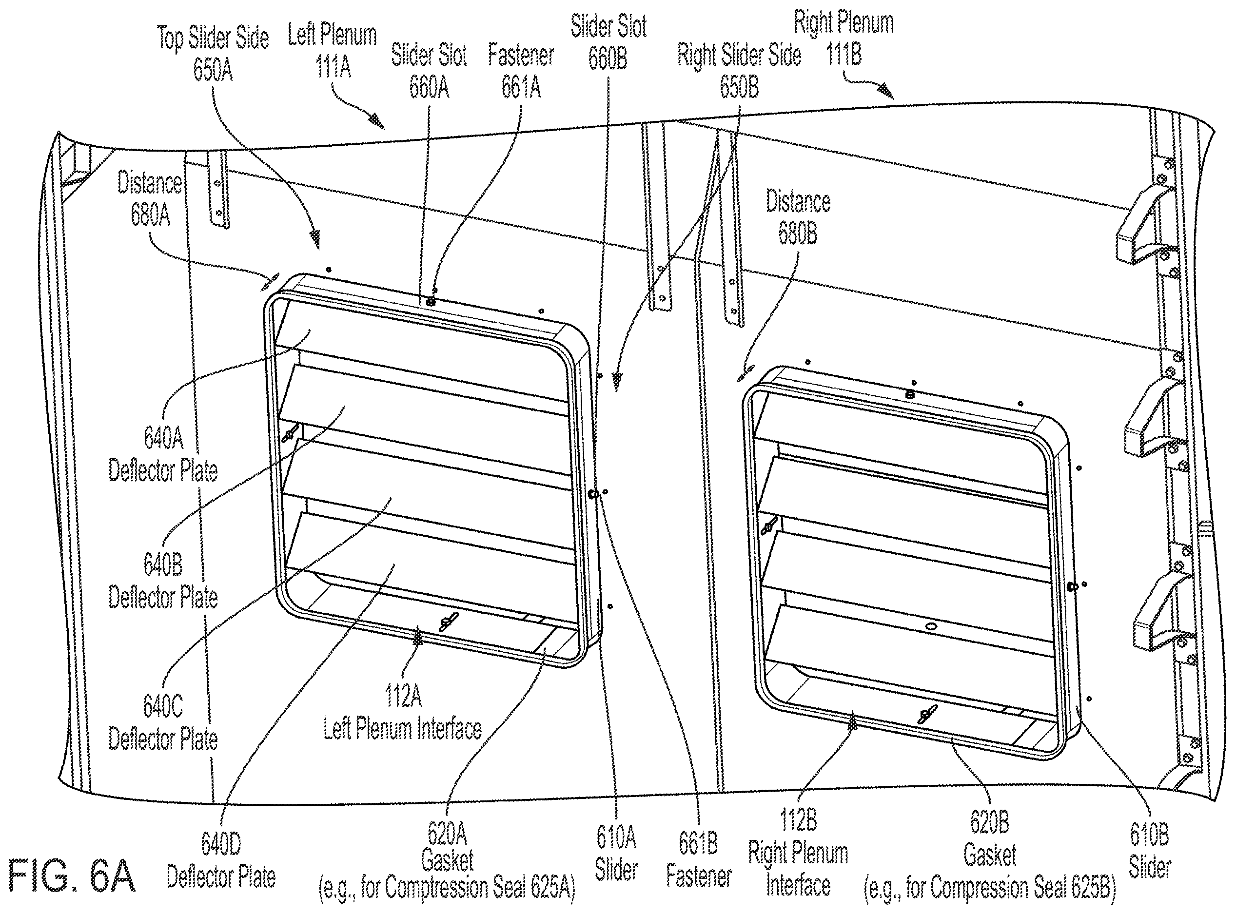 Patent US12614785 Figure 14 – Energy storage system with removable, adjustable, and lightweight plenums