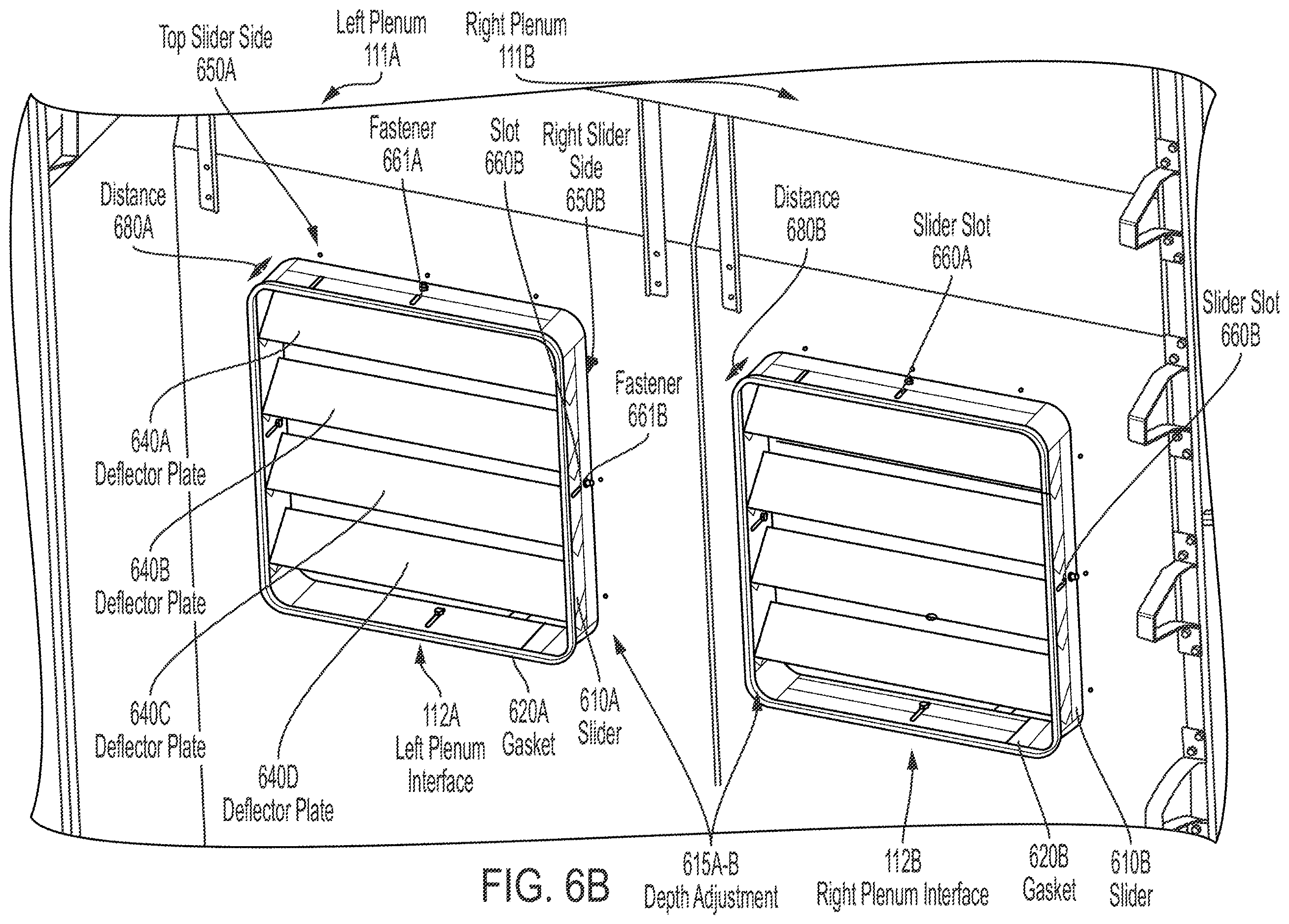 Patent US12614785 Figure 15 – Energy storage system with removable, adjustable, and lightweight plenums