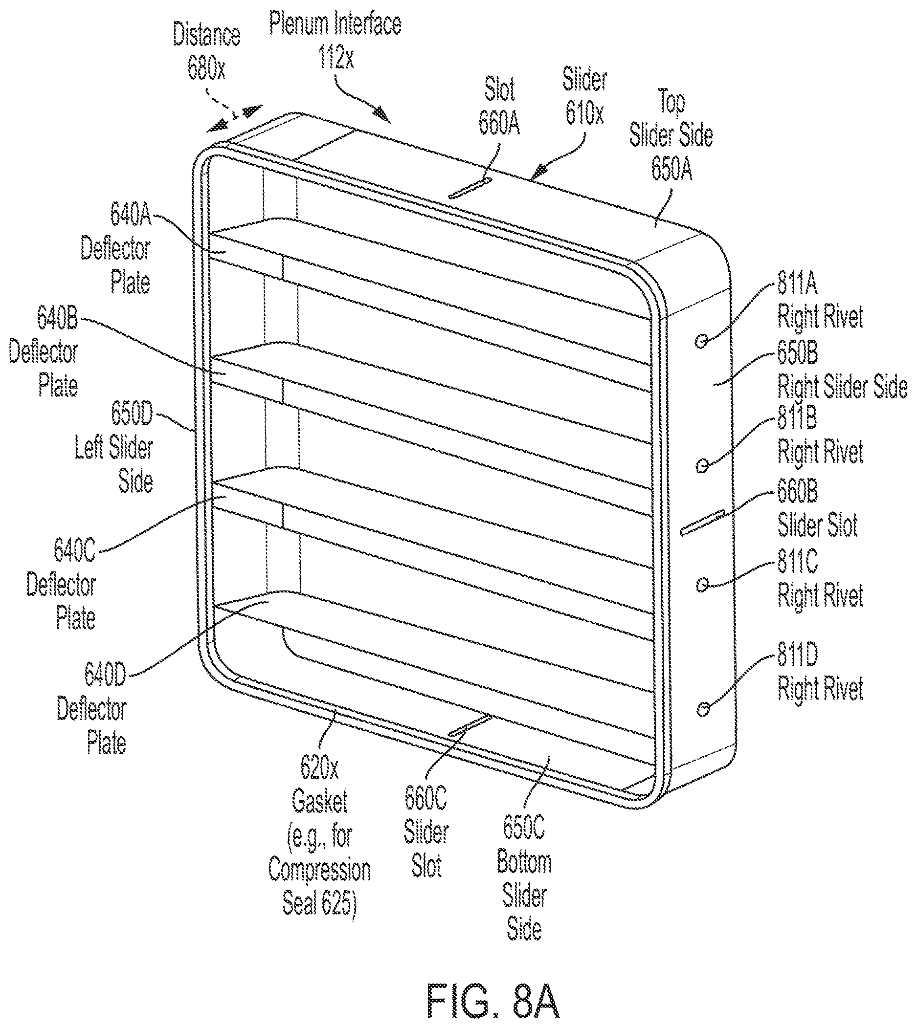Patent US12614785 Figure 19 – Energy storage system with removable, adjustable, and lightweight plenums