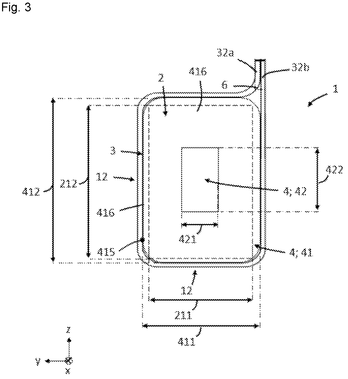 Patent US12614788 Figure 3 – Electrochemical pouch cell for energy storage device