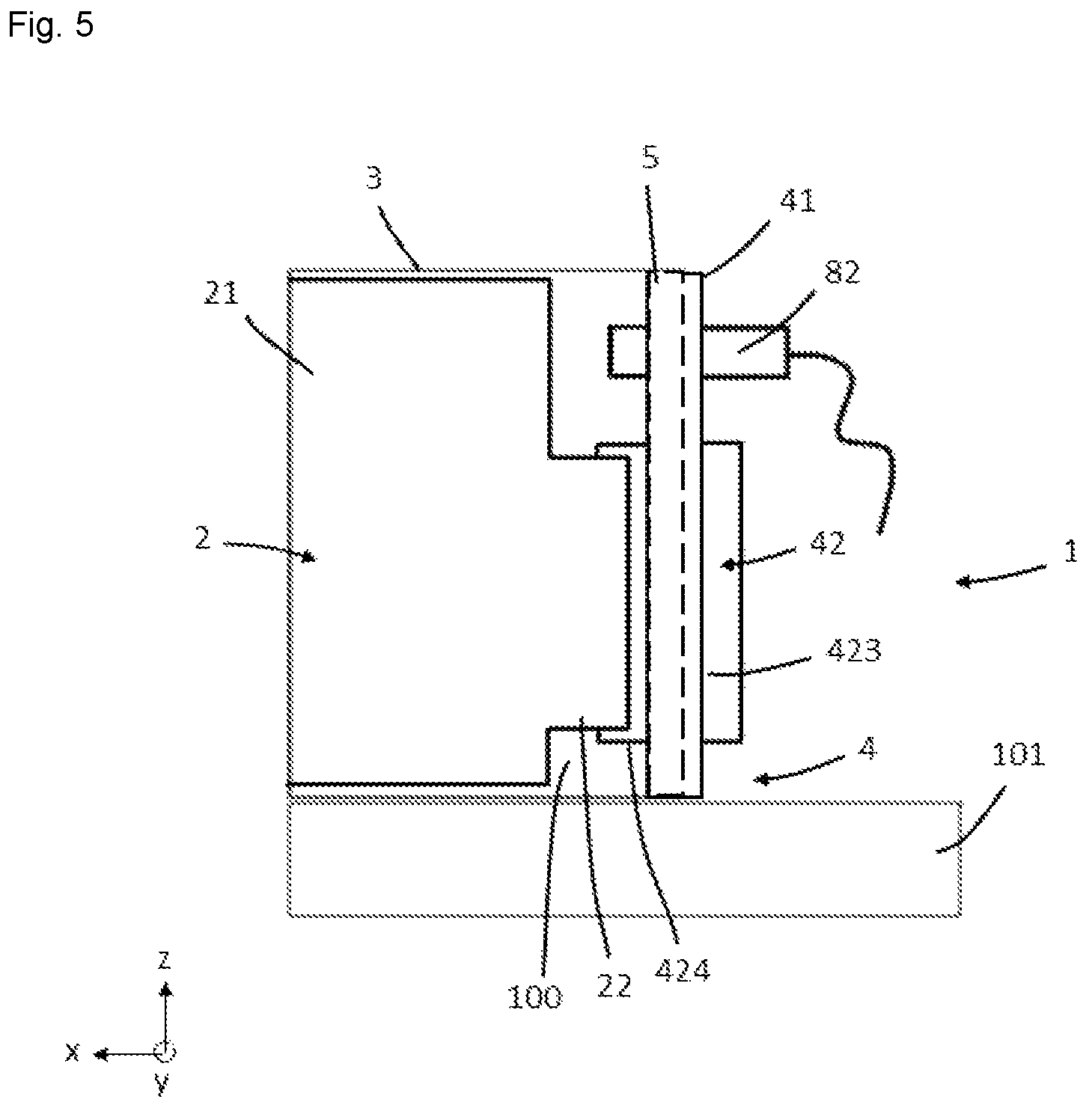 Patent US12614788 Figure 5 – Electrochemical pouch cell for energy storage device