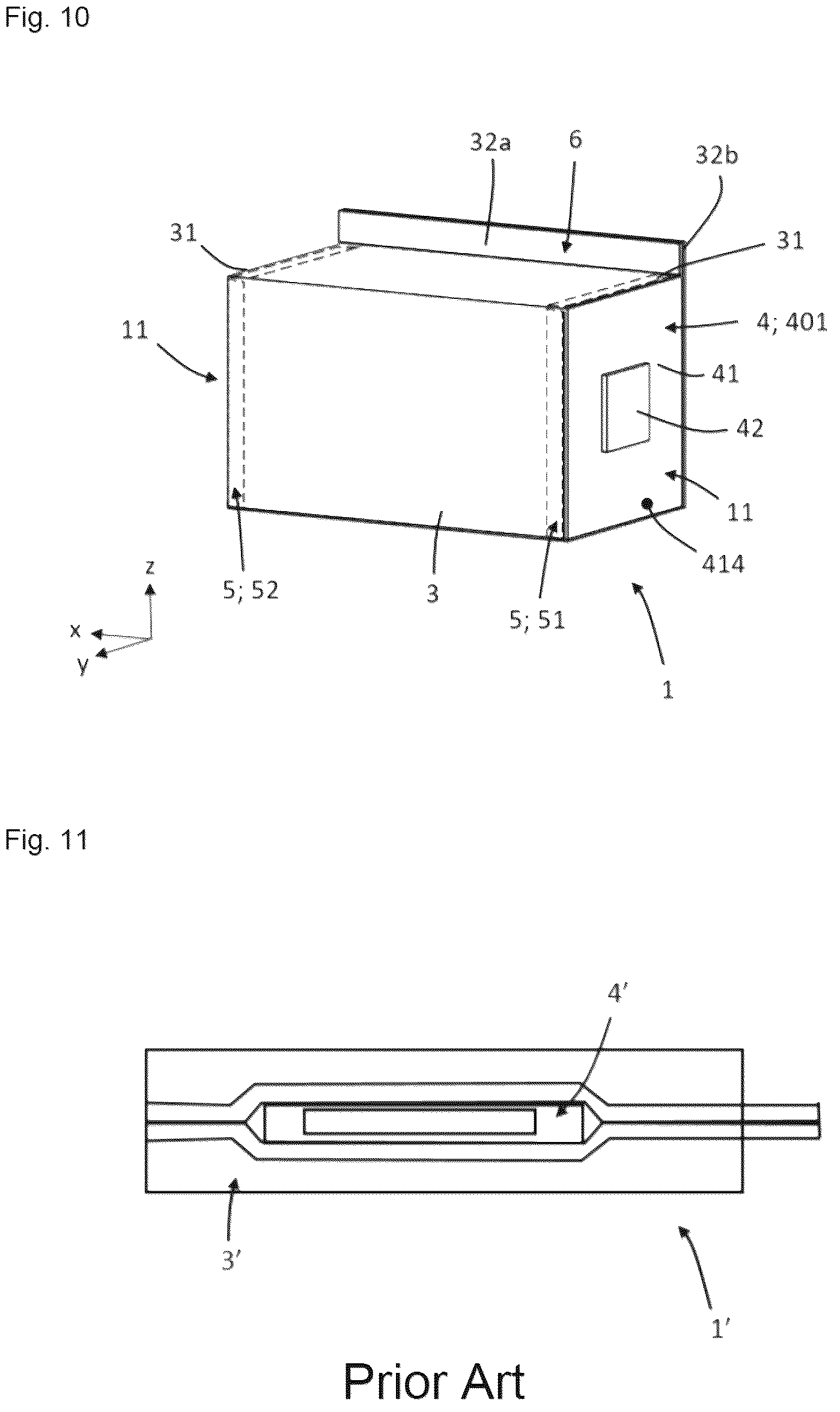 Patent US12614788 Figure 10 – Electrochemical pouch cell for energy storage device