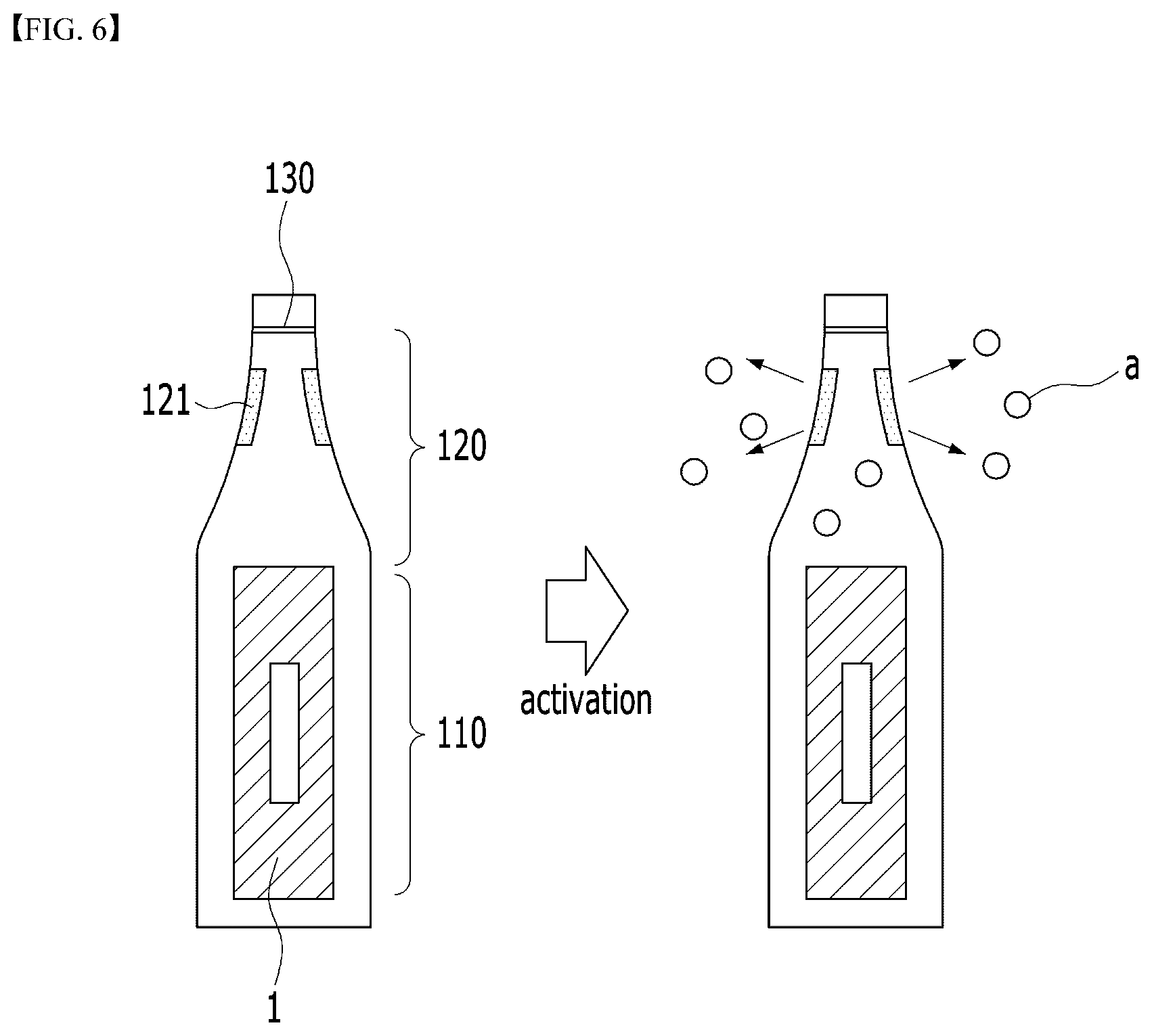 Patent US12614789 Figure 6 – Lithium secondary battery case for suppressing deformation of electrode assembly