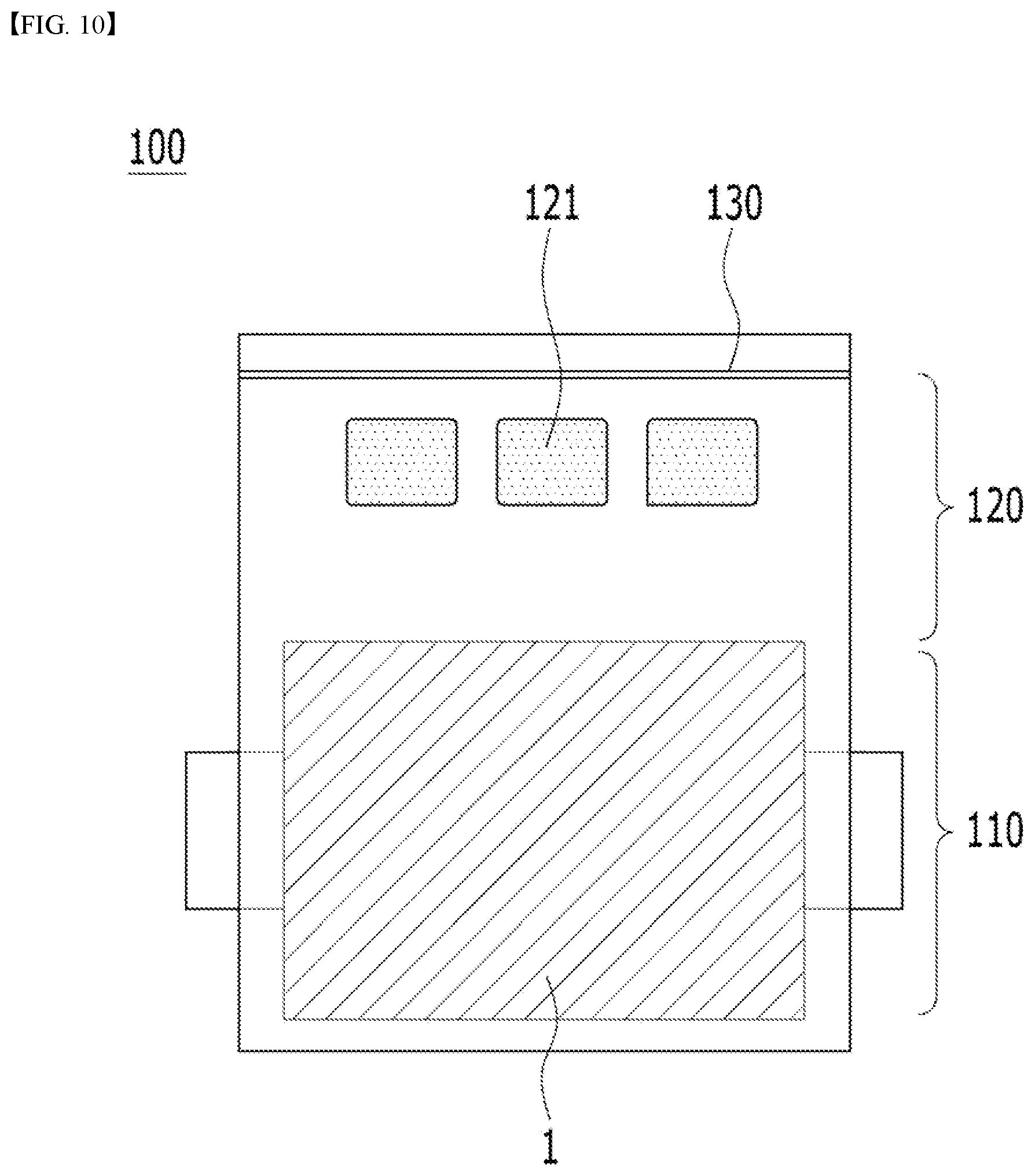 Patent US12614789 Figure 10 – Lithium secondary battery case for suppressing deformation of electrode assembly