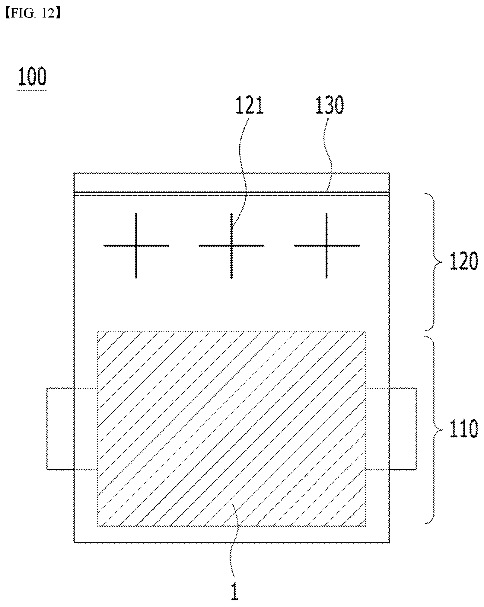 Patent US12614789 Figure 12 – Lithium secondary battery case for suppressing deformation of electrode assembly