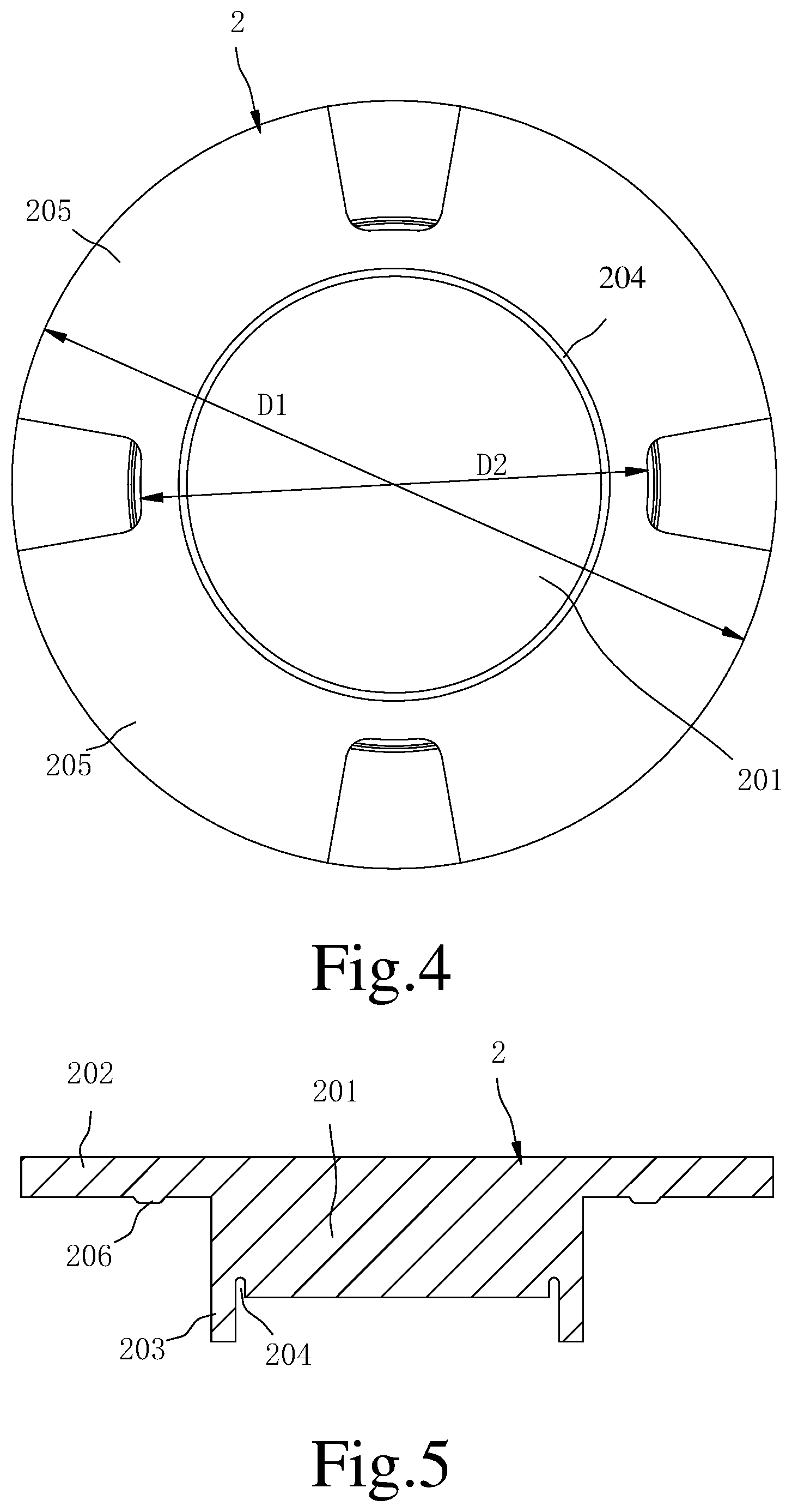 Patent US12614796 Figure 3 – Housing assembly and battery