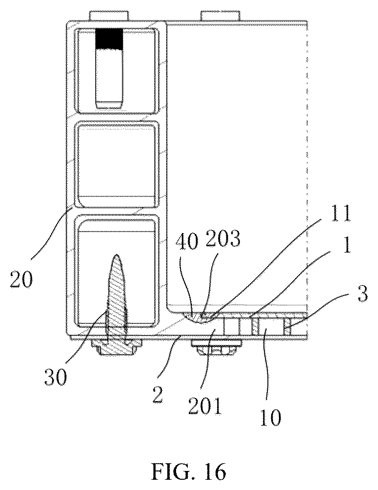 Patent US12614797 Figure 14 – End plate, case, battery, electric device, and assembling method for case