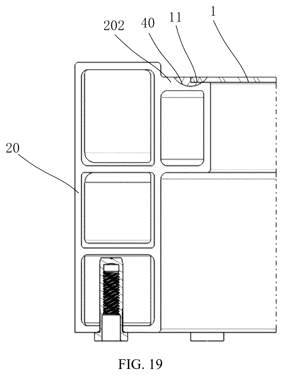 Patent US12614797 Figure 17 – End plate, case, battery, electric device, and assembling method for case