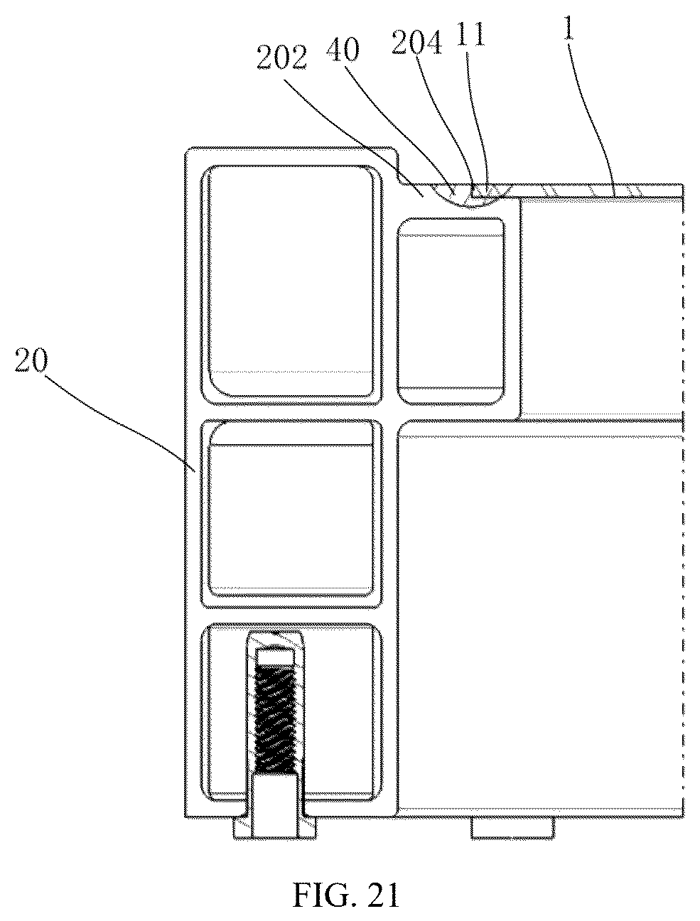 Patent US12614797 Figure 19 – End plate, case, battery, electric device, and assembling method for case