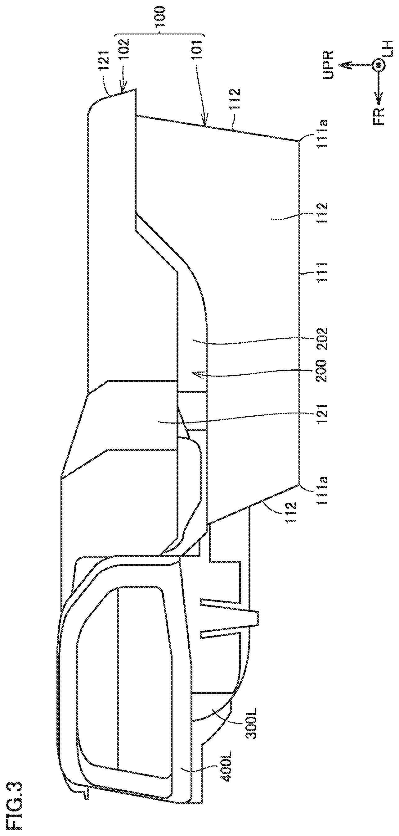 Patent US12614799 Figure 3 – Waterproof structure for battery pack