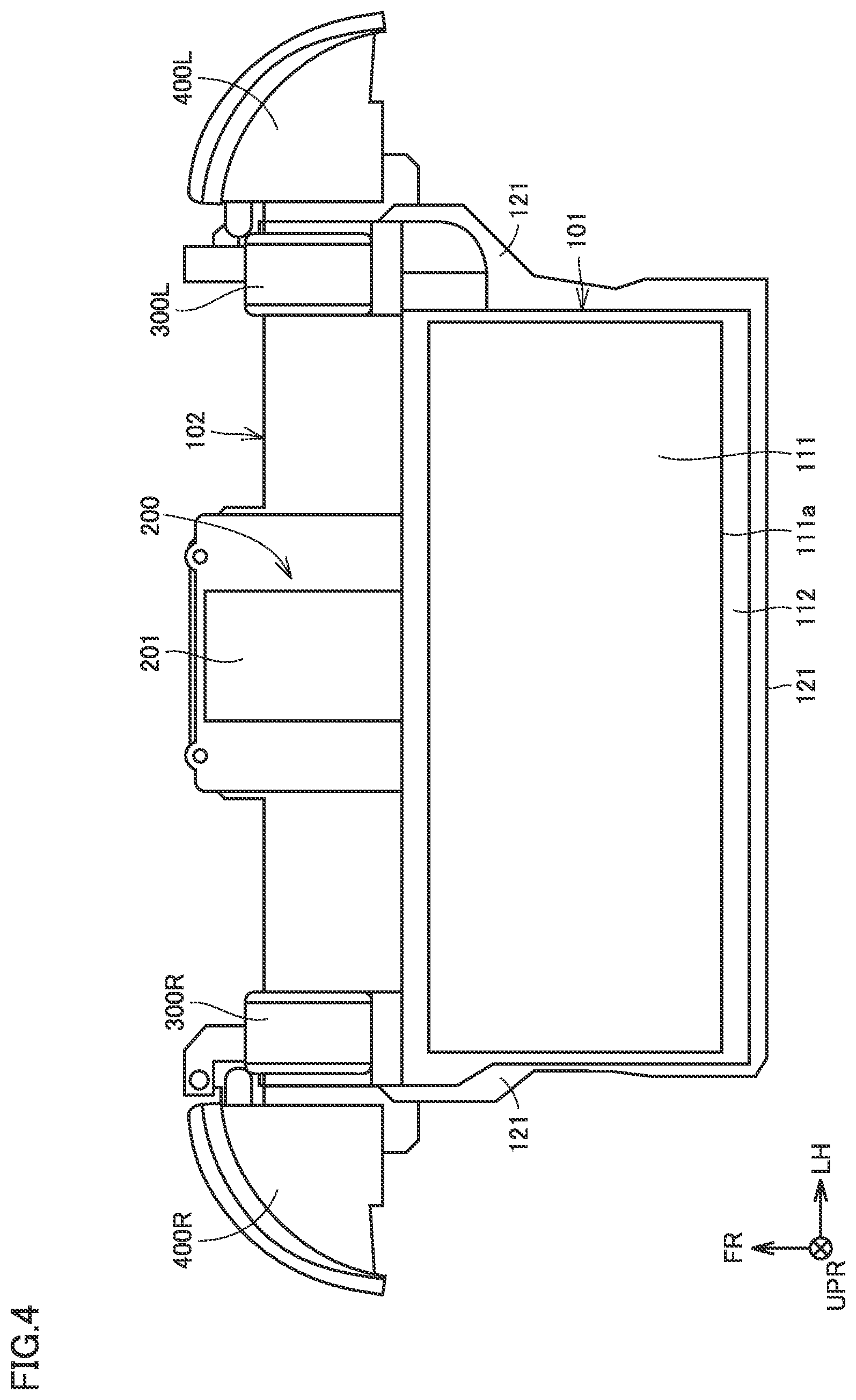 Patent US12614799 Figure 4 – Waterproof structure for battery pack