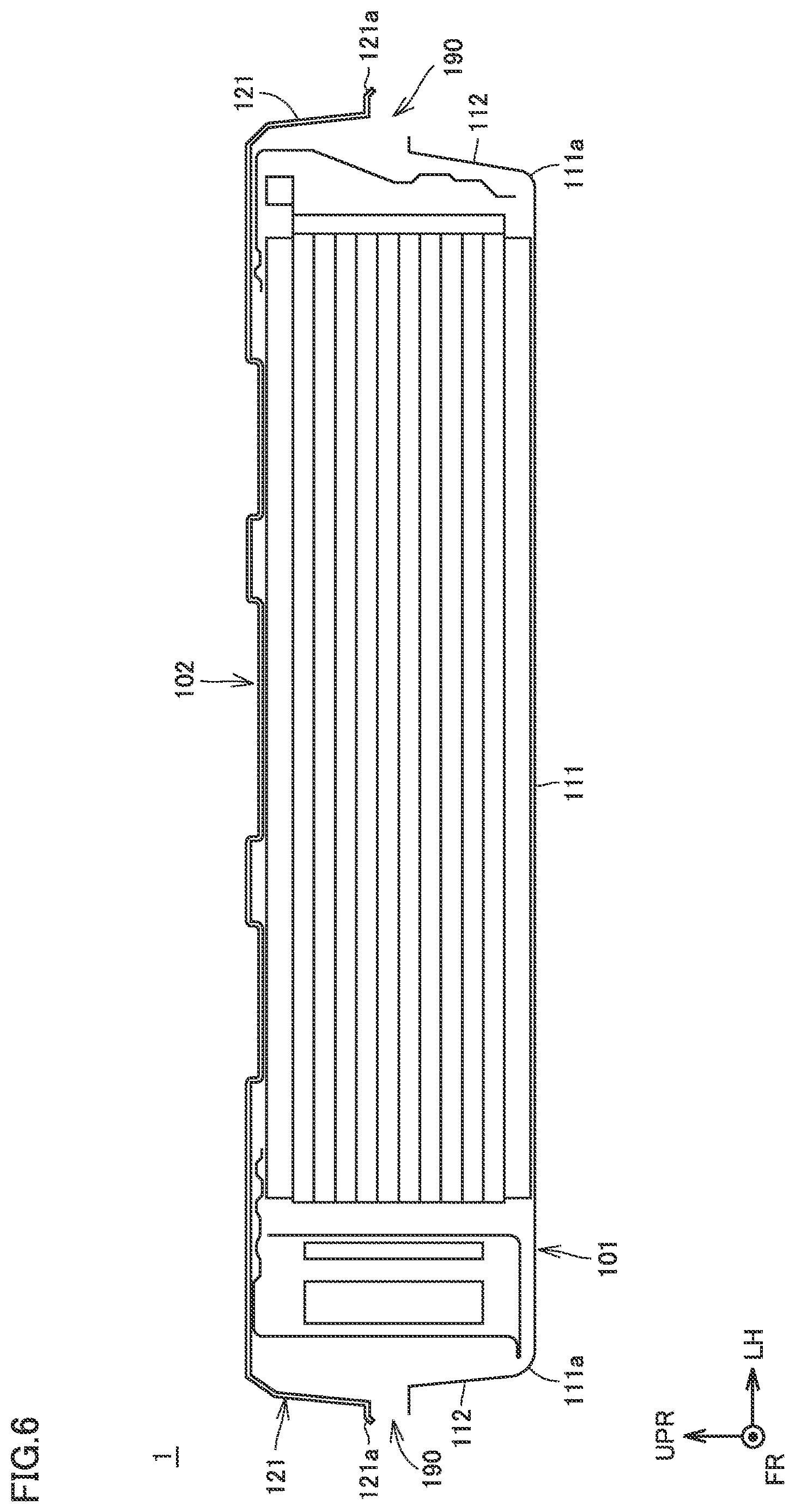Patent US12614799 Figure 6 – Waterproof structure for battery pack