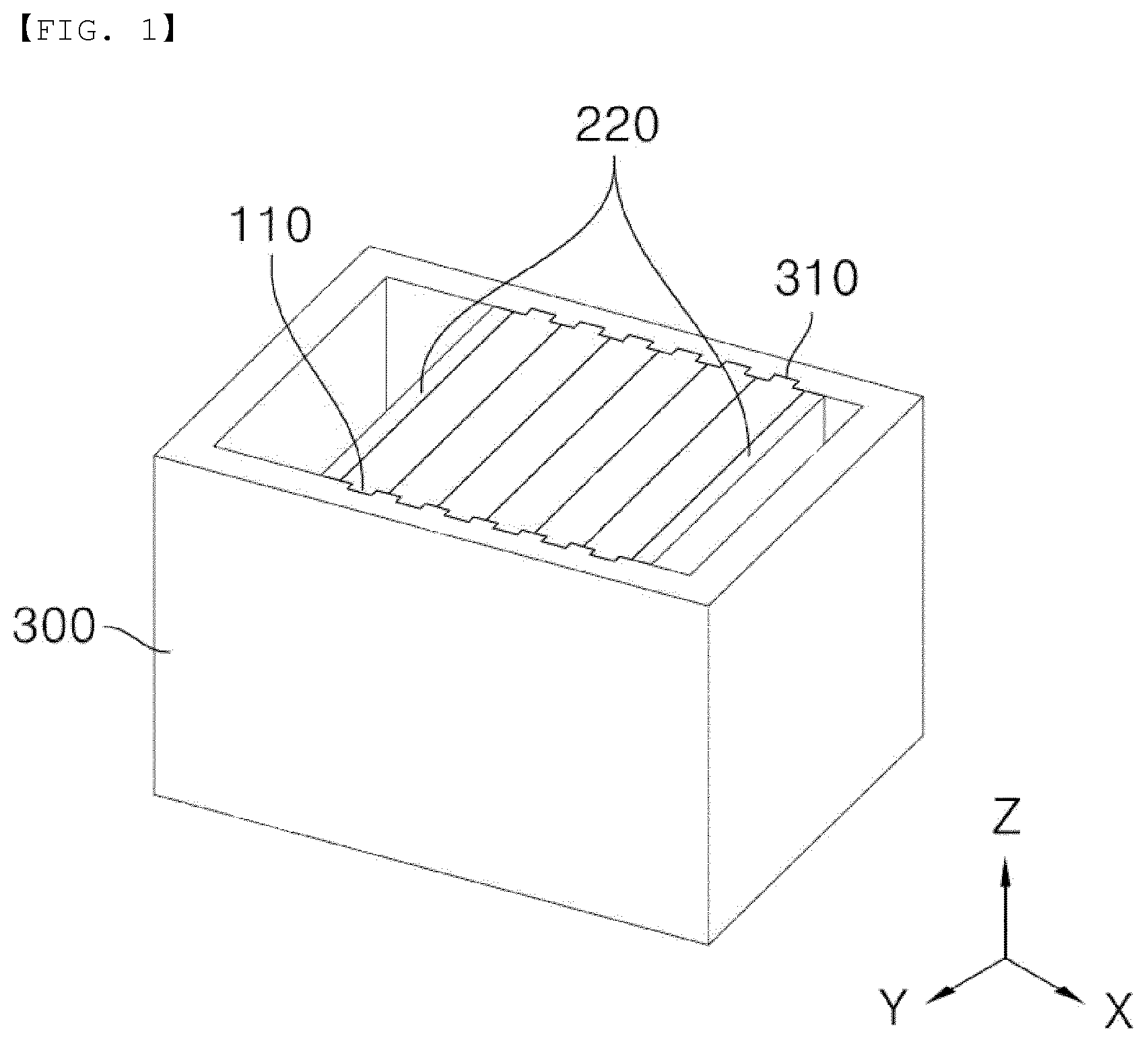 Patent US12614800 Figure 1 – Battery pack with improved vibration resistance