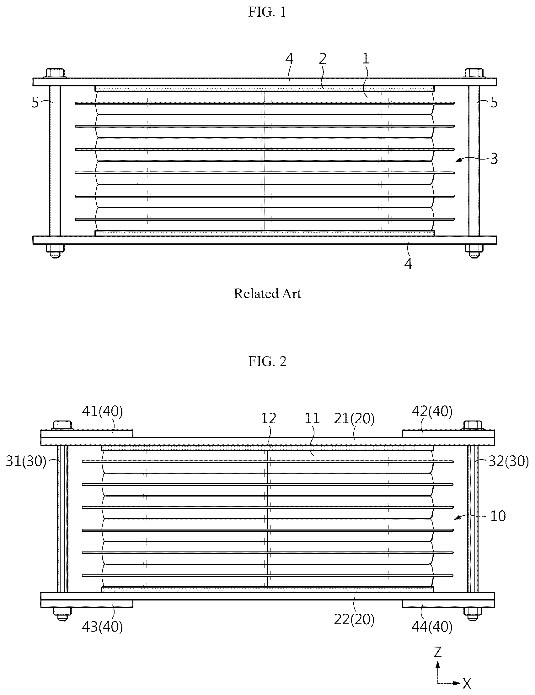 Patent US12614801 Figure 1 – Battery module having structure capable of absorbing swelling, and battery pack and vehicle comprising same