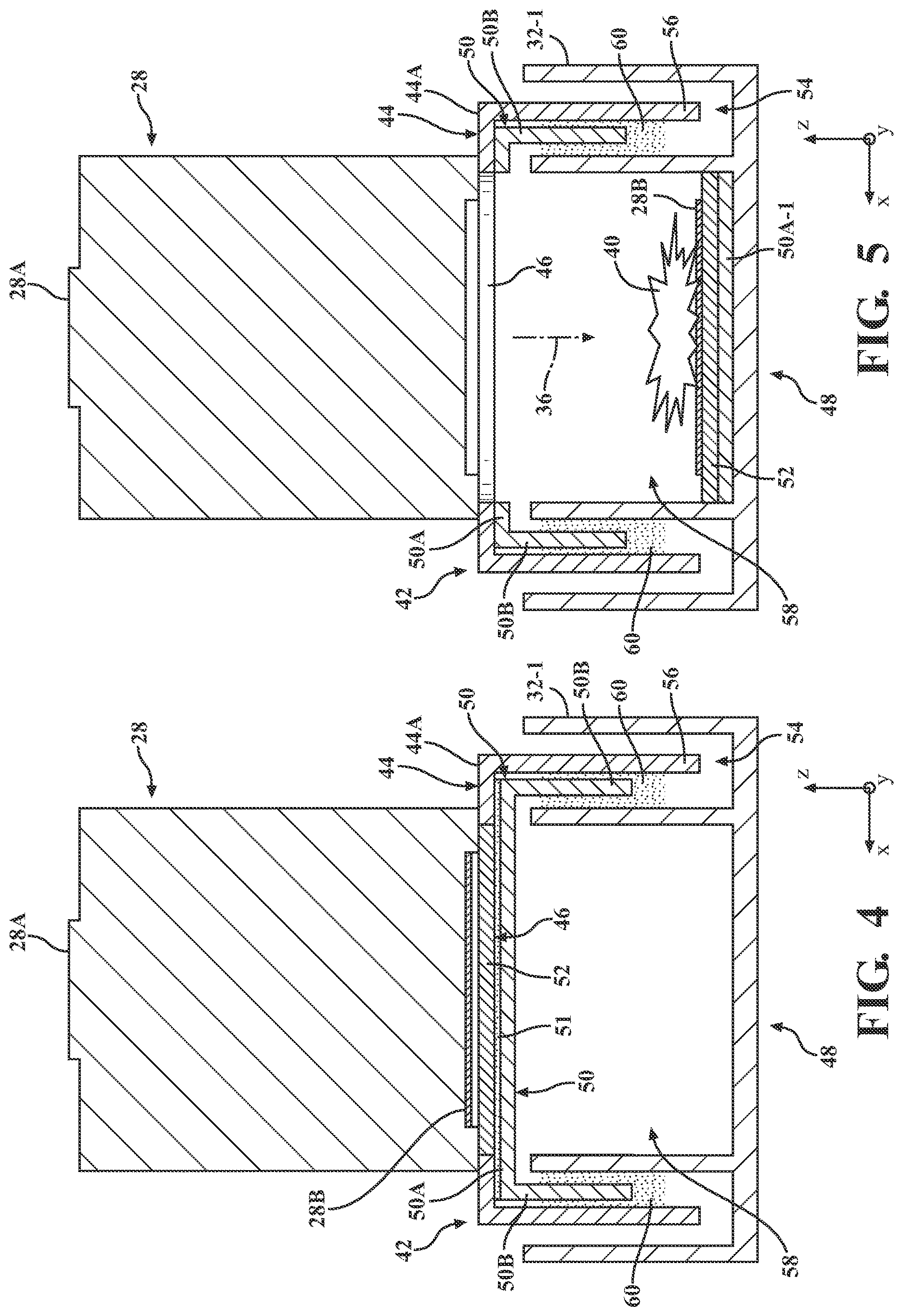 Patent US12614808 Figure 4 – Manufacturing methods for battery cell support assembly with integrated thermal runaway mitigation