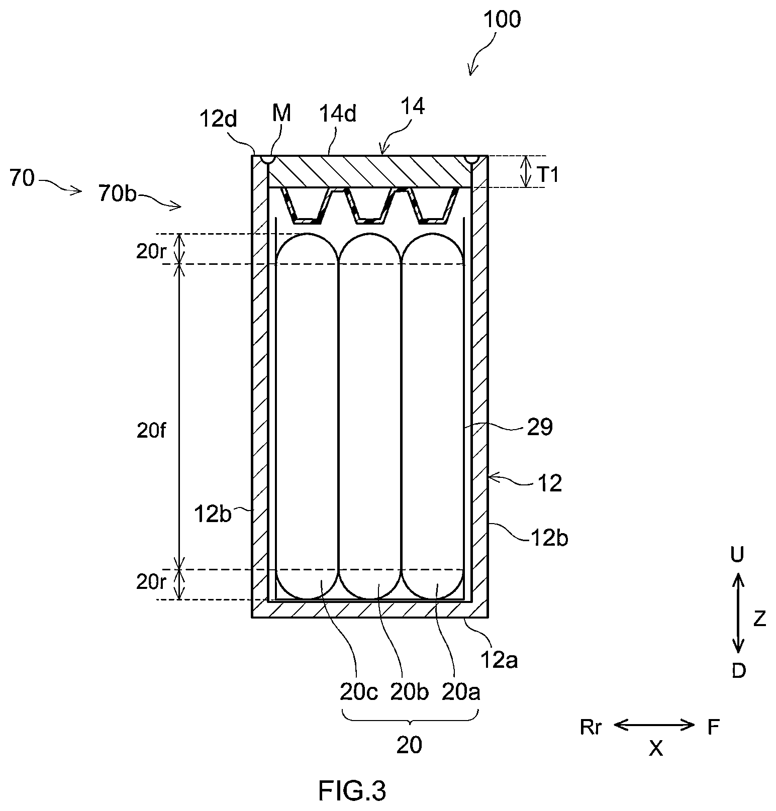 Patent US12614811 Figure 3 – Secondary battery
