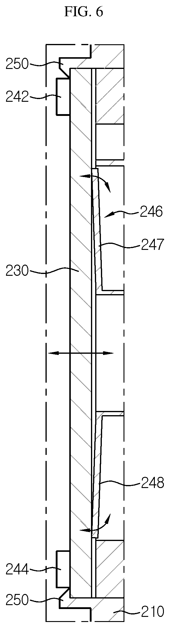 Patent US12614817 Figure 5 – Battery module comprising bus bar assembly with elastic guiders, and battery pack and vehicle comprising same battery module
