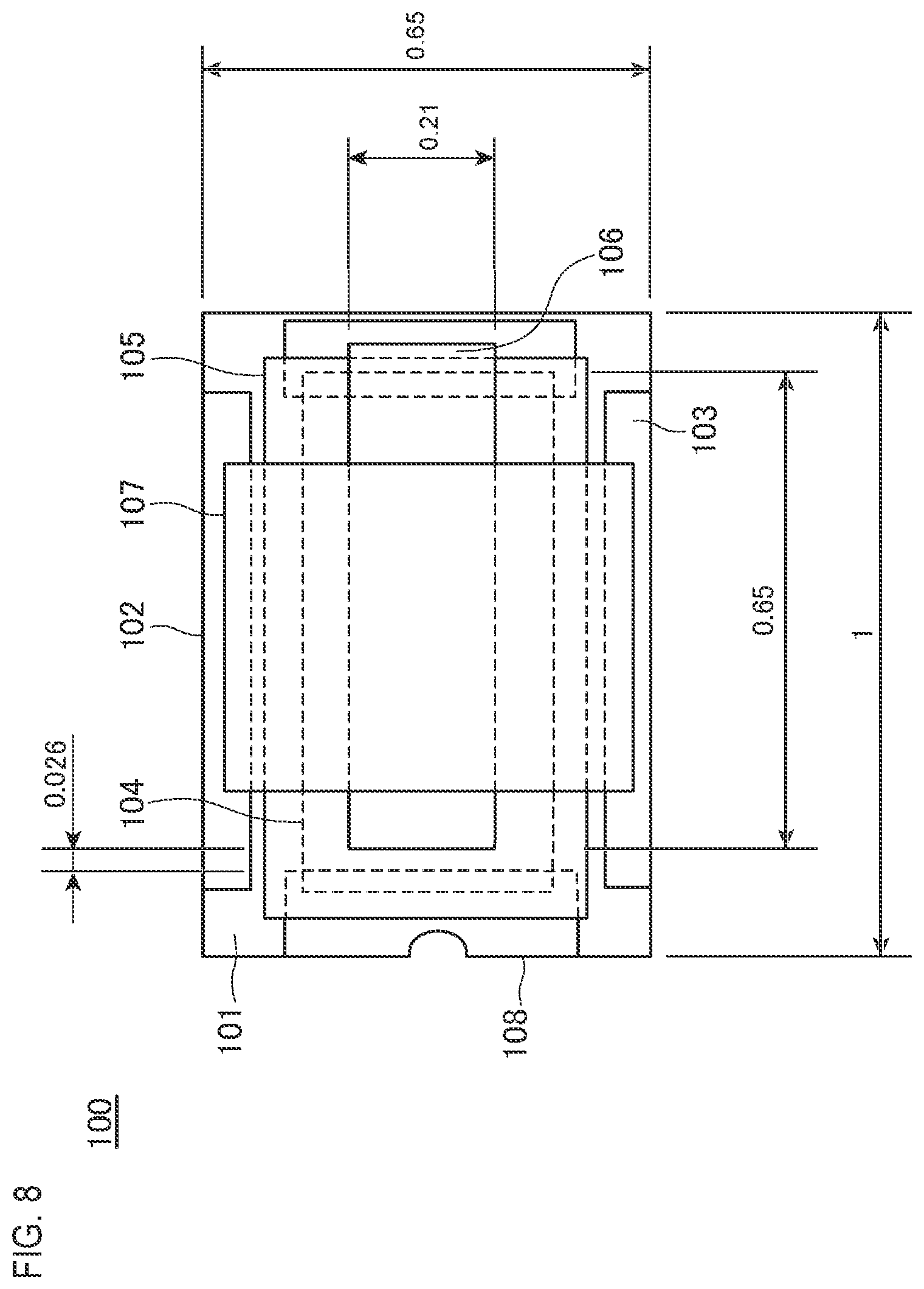 Patent US12614823 Figure 8 – Protection element and battery pack