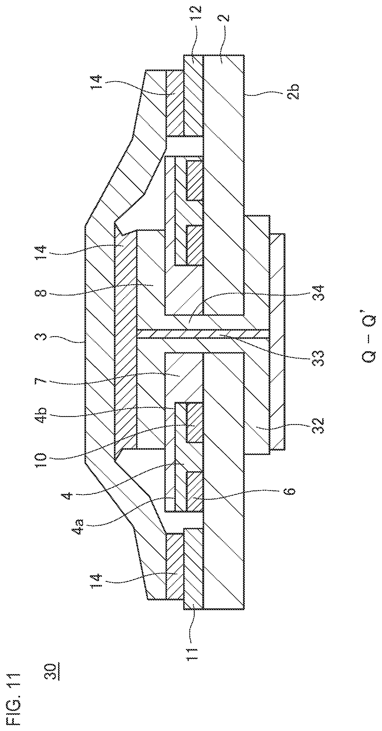 Patent US12614823 Figure 11 – Protection element and battery pack