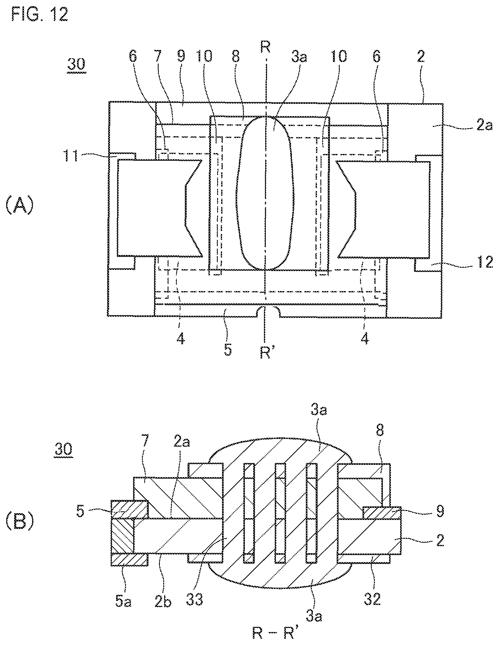 Patent US12614823 Figure 12 – Protection element and battery pack