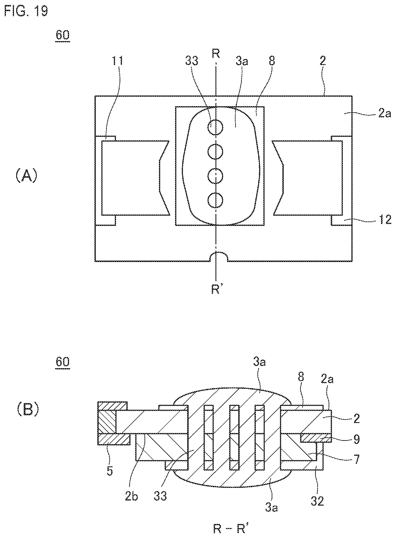 Patent US12614823 Figure 19 – Protection element and battery pack
