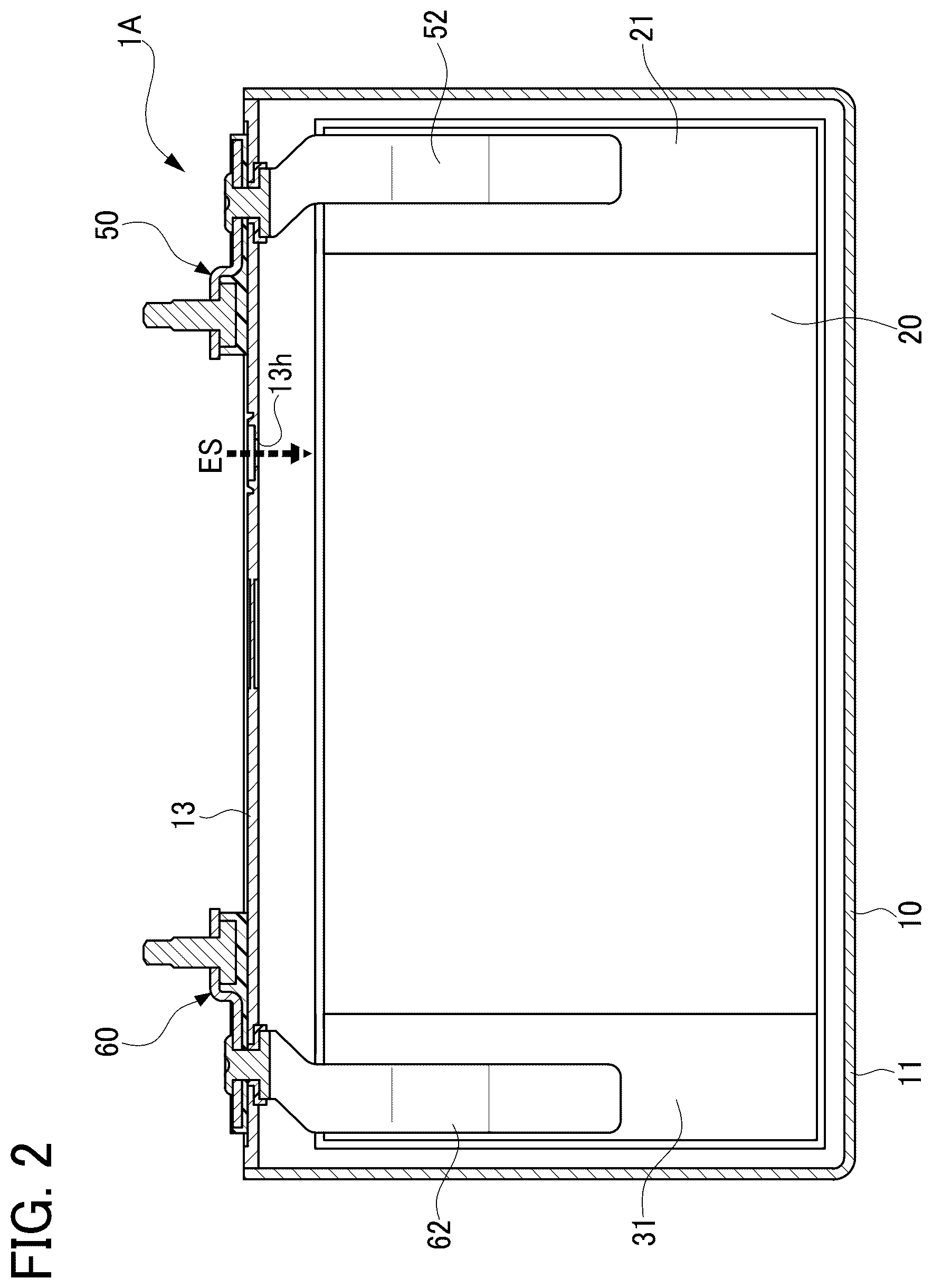 Patent US12614824 Figure 2 – Method for producing a sealed battery comprising a laser beam profile
