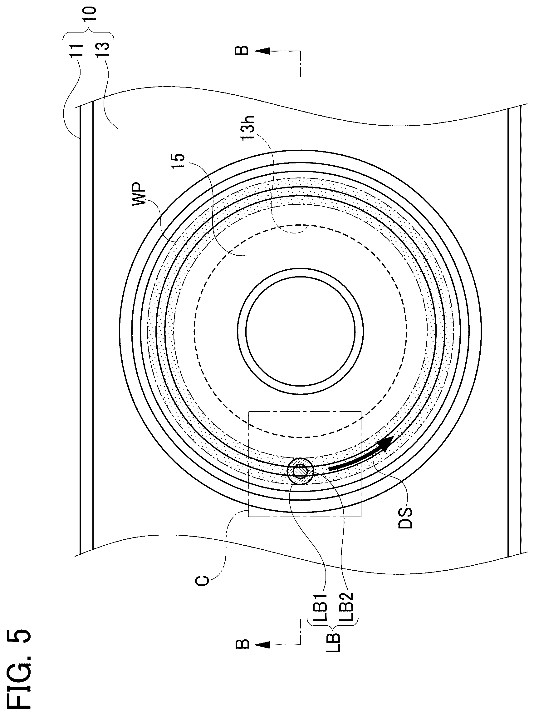 Patent US12614824 Figure 4 – Method for producing a sealed battery comprising a laser beam profile
