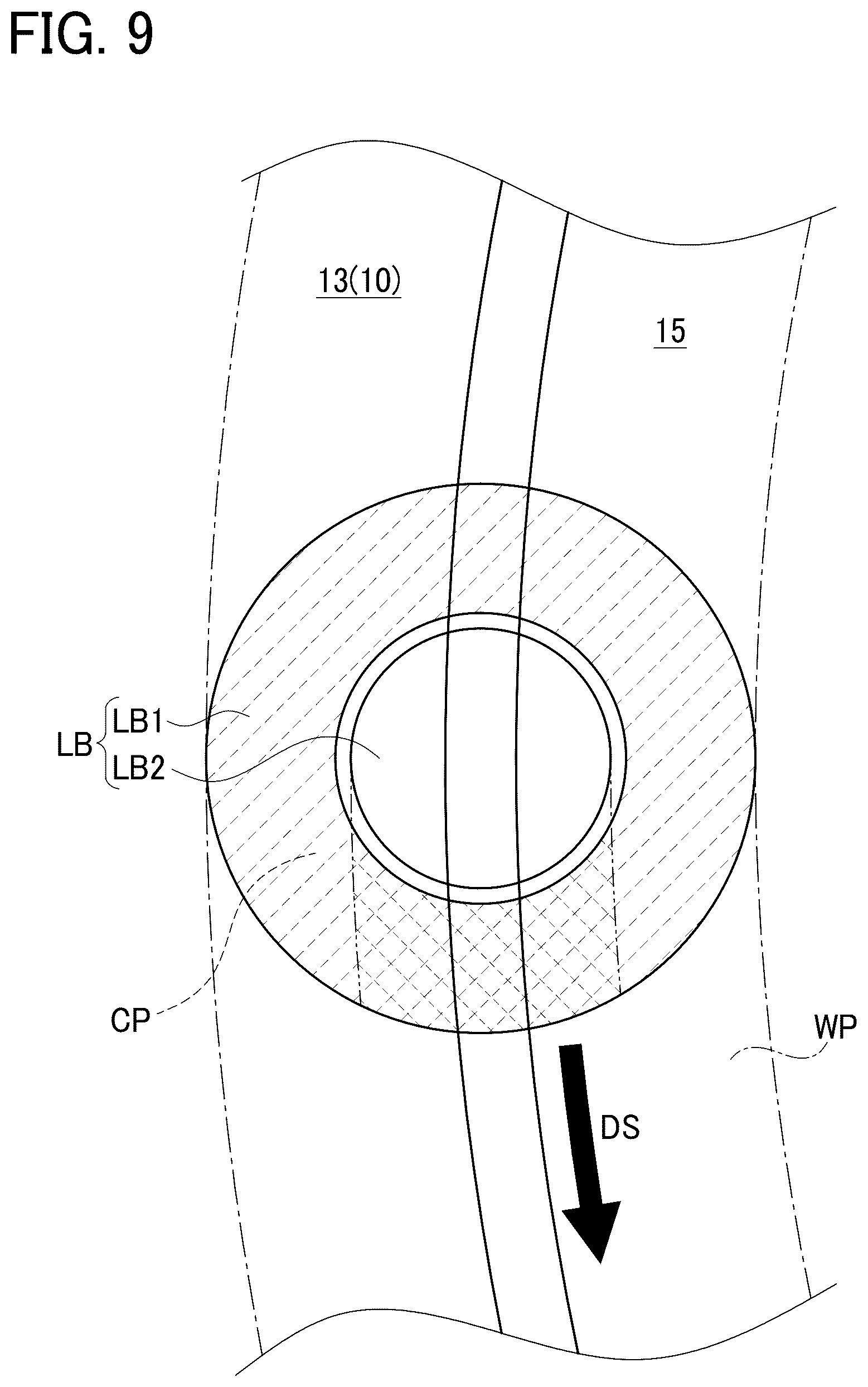 Patent US12614824 Figure 8 – Method for producing a sealed battery comprising a laser beam profile