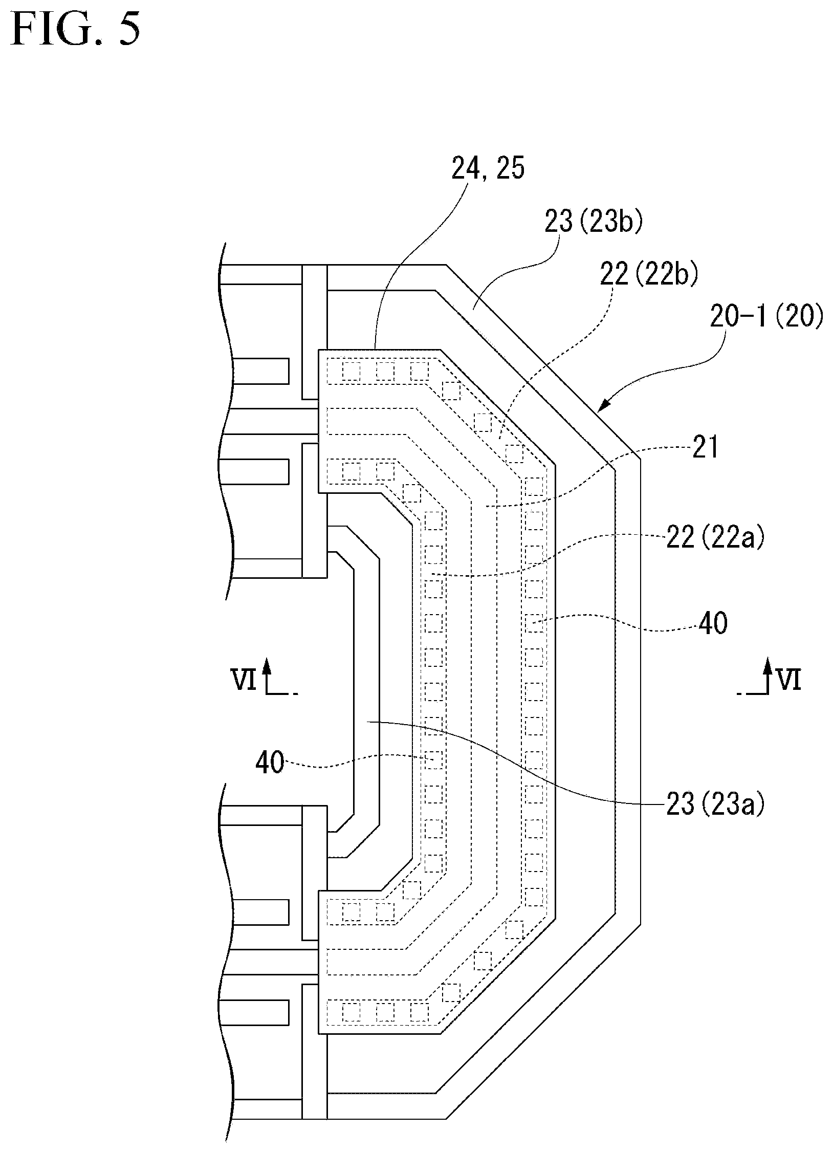 Patent US12614826 Figure 5 – Digital phase shifter