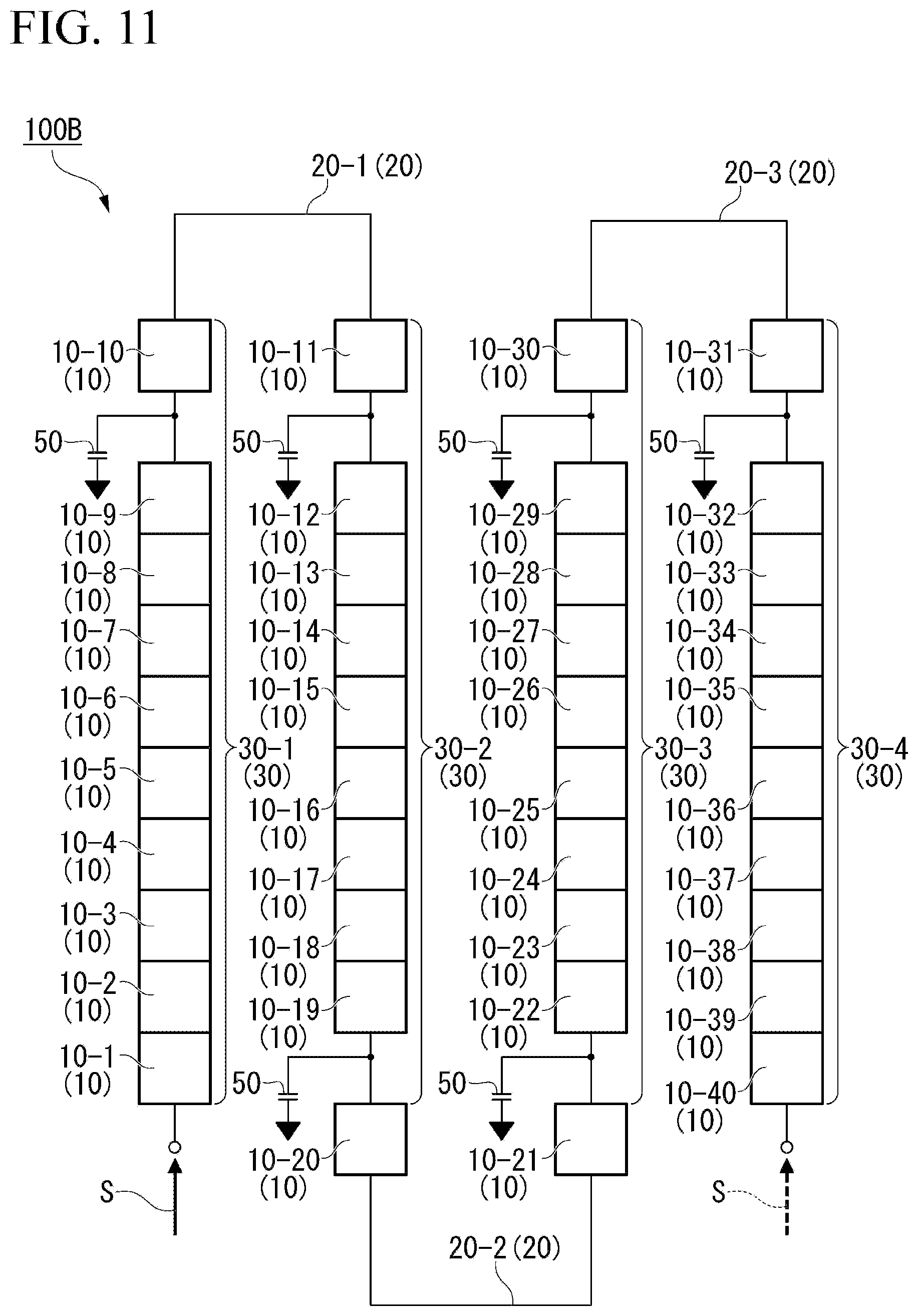 Patent US12614826 Figure 10 – Digital phase shifter