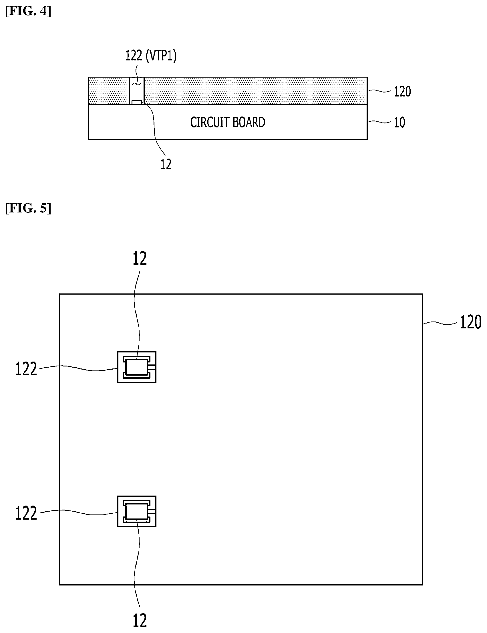 Patent US12614830 Figure 2 – Waveguide comprised of stacked lower and upper plates, where the lower plate is mounted on a circuit board and has a via therein for accommodating a launcher in the via