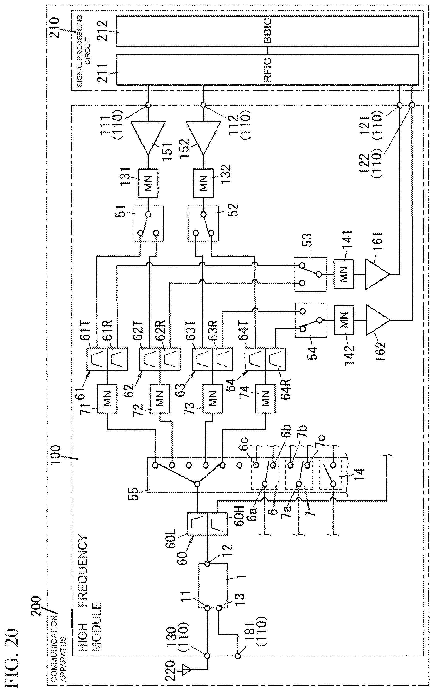 Patent US12614831 Figure 18 – Directional coupler, high frequency module, and communication apparatus