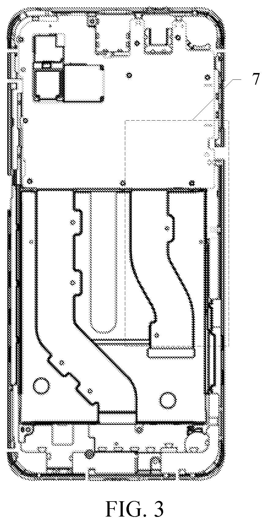 Patent US12614834 Figure 3 – Antenna structure and electronic device