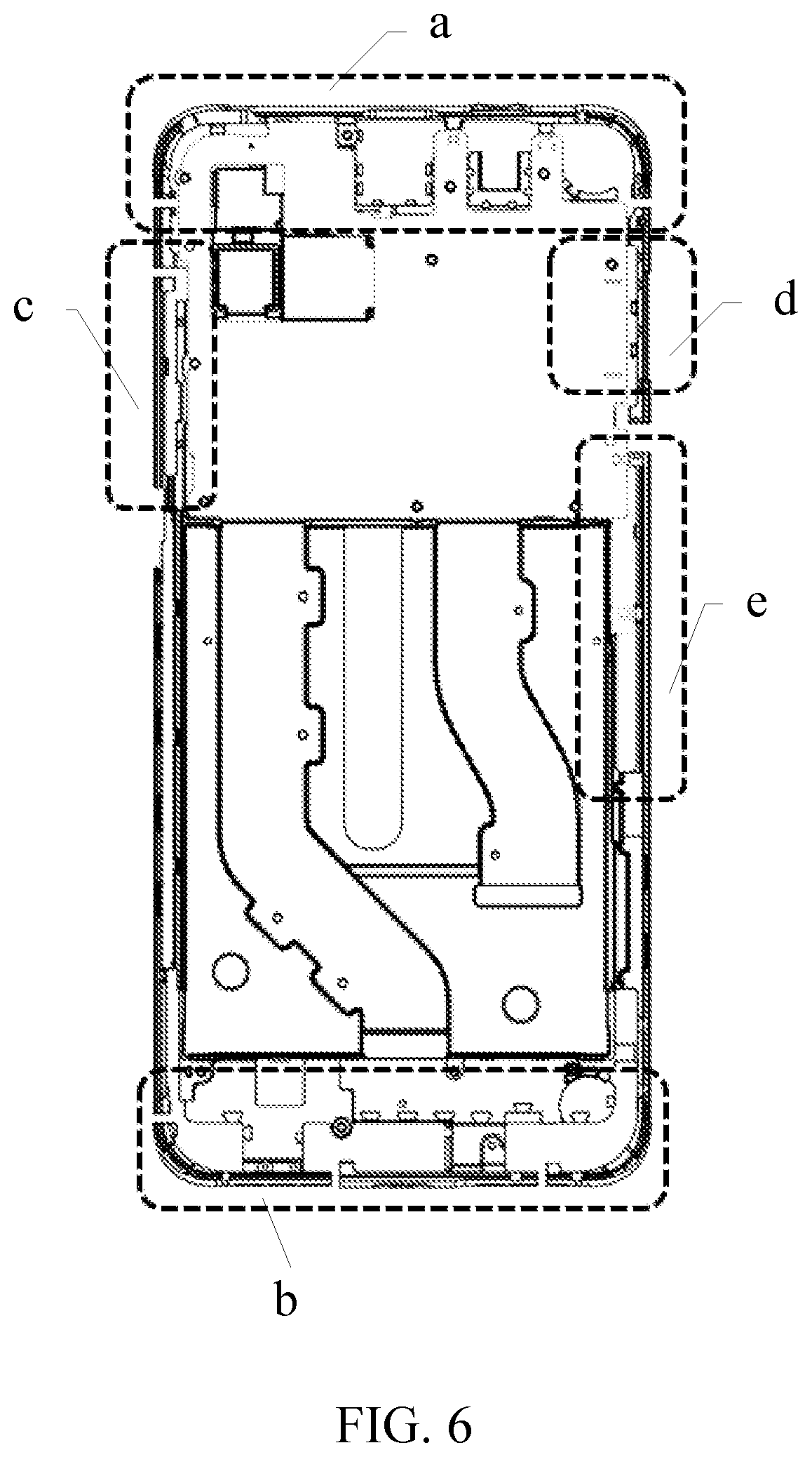 Patent US12614834 Figure 6 – Antenna structure and electronic device