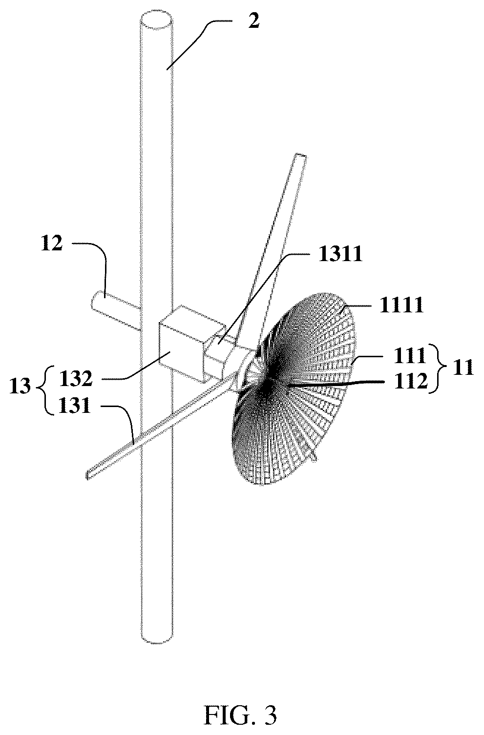 Patent US12614837 Figure 2 – Communication apparatus and base station antenna feeder system