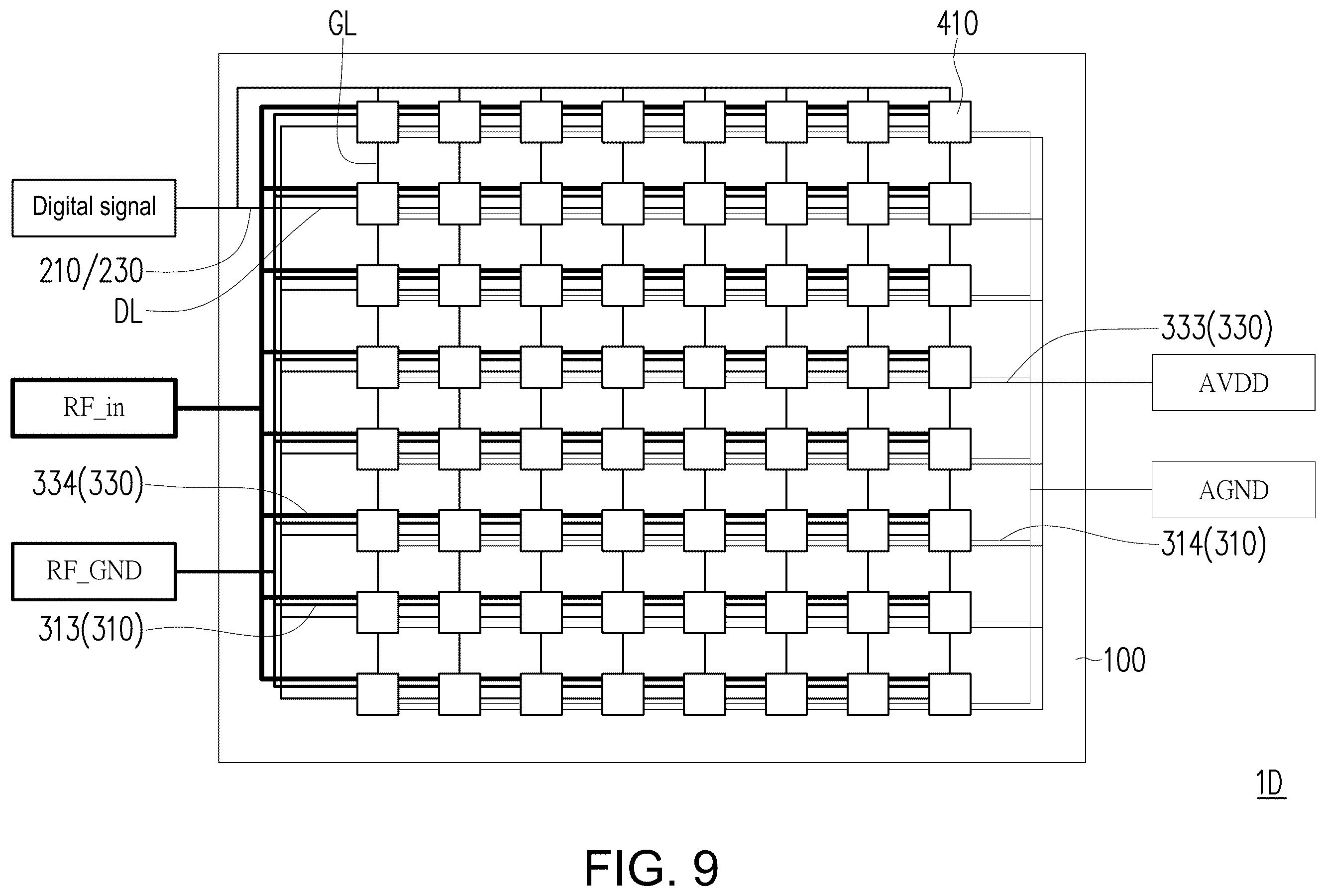 Patent US12614843 Figure 14 – Antenna device