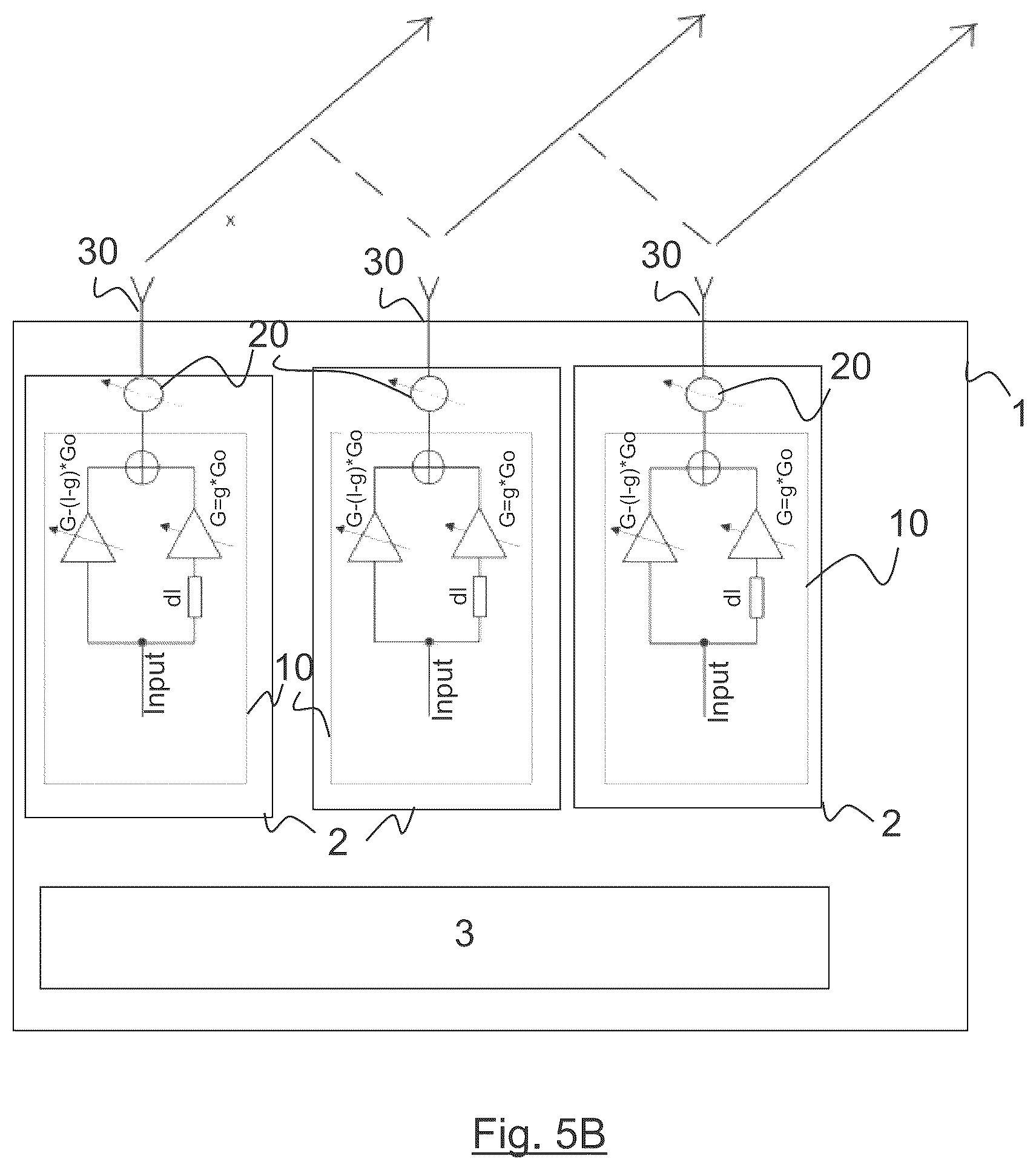 Patent US12614845 Figure 3 – System for controlling a phase array antenna
