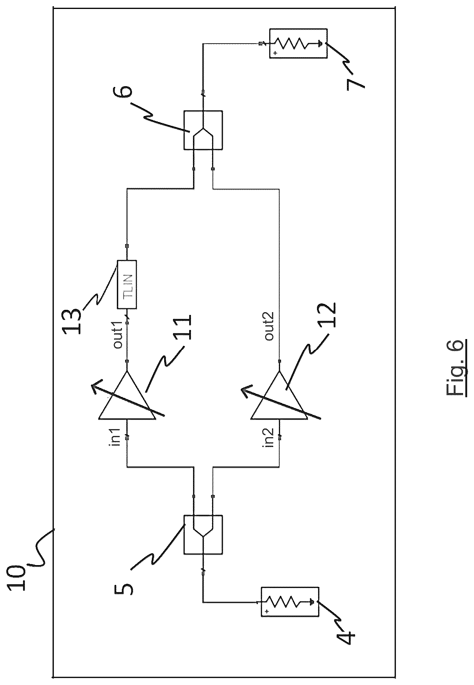 Patent US12614845 Figure 4 – System for controlling a phase array antenna